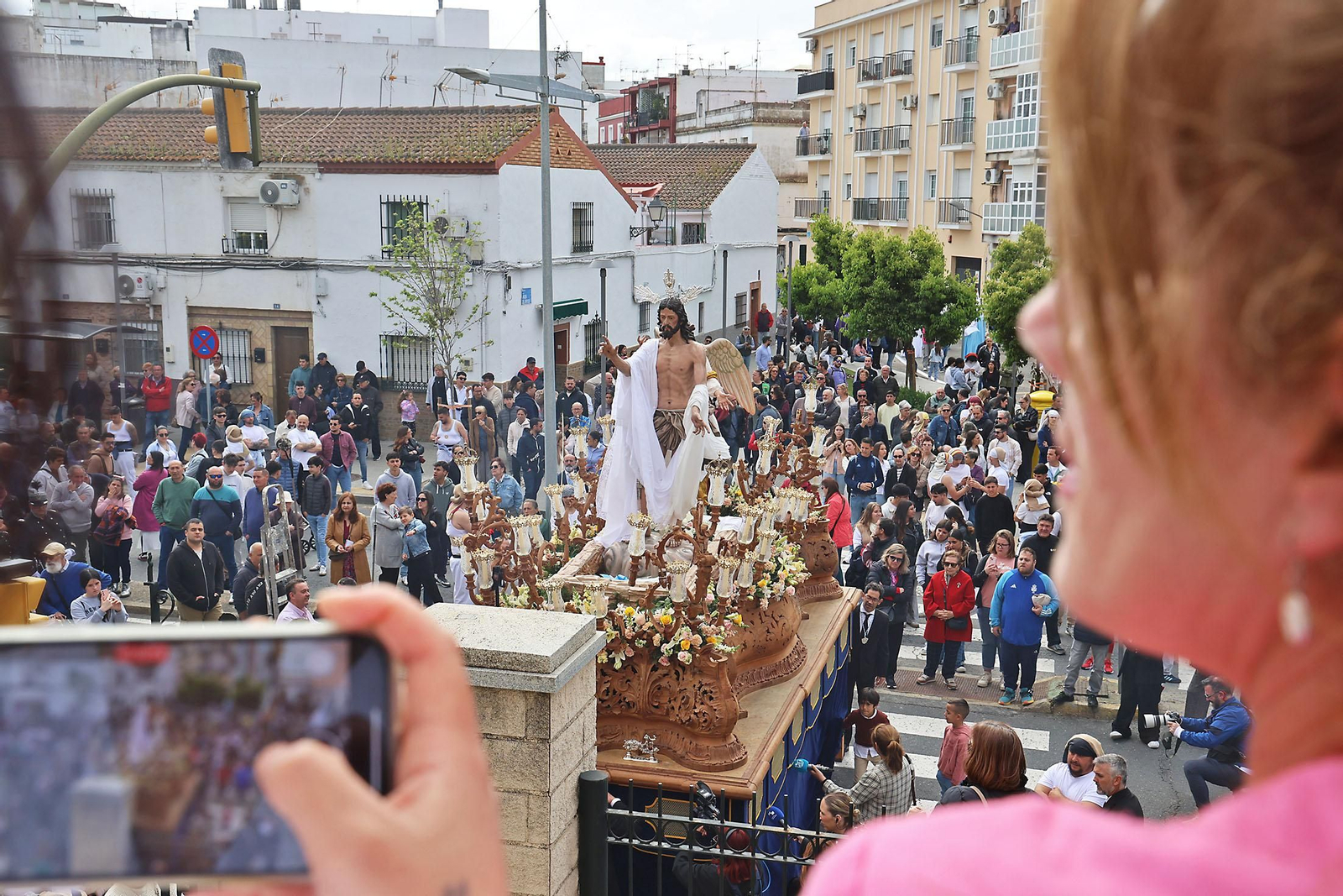 Imágenes de El Resucitado por el barrio de La Hispanidad
