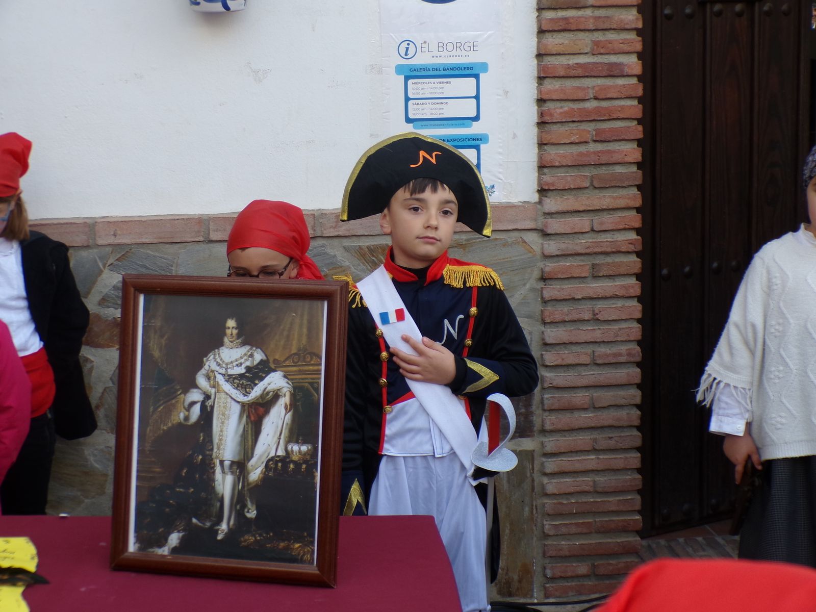 Recreación de la historia de 'Tía Agustina', la panadera de El Borge, en fotos