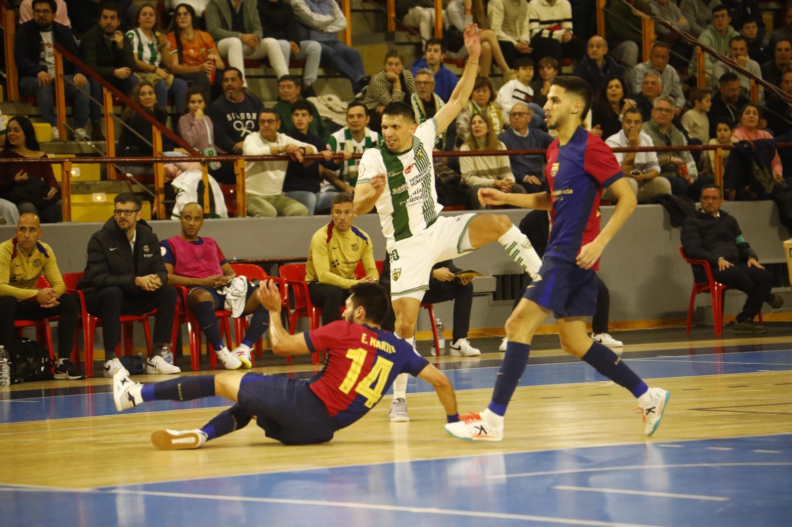 Las mejores fotos del ambiente en Vista Alegre para el Córdoba Futsal - Barça