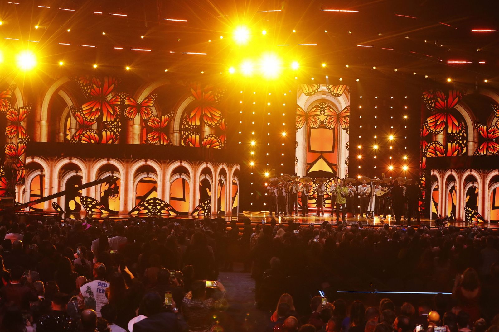 La alfombra roja de los Grammy latinos