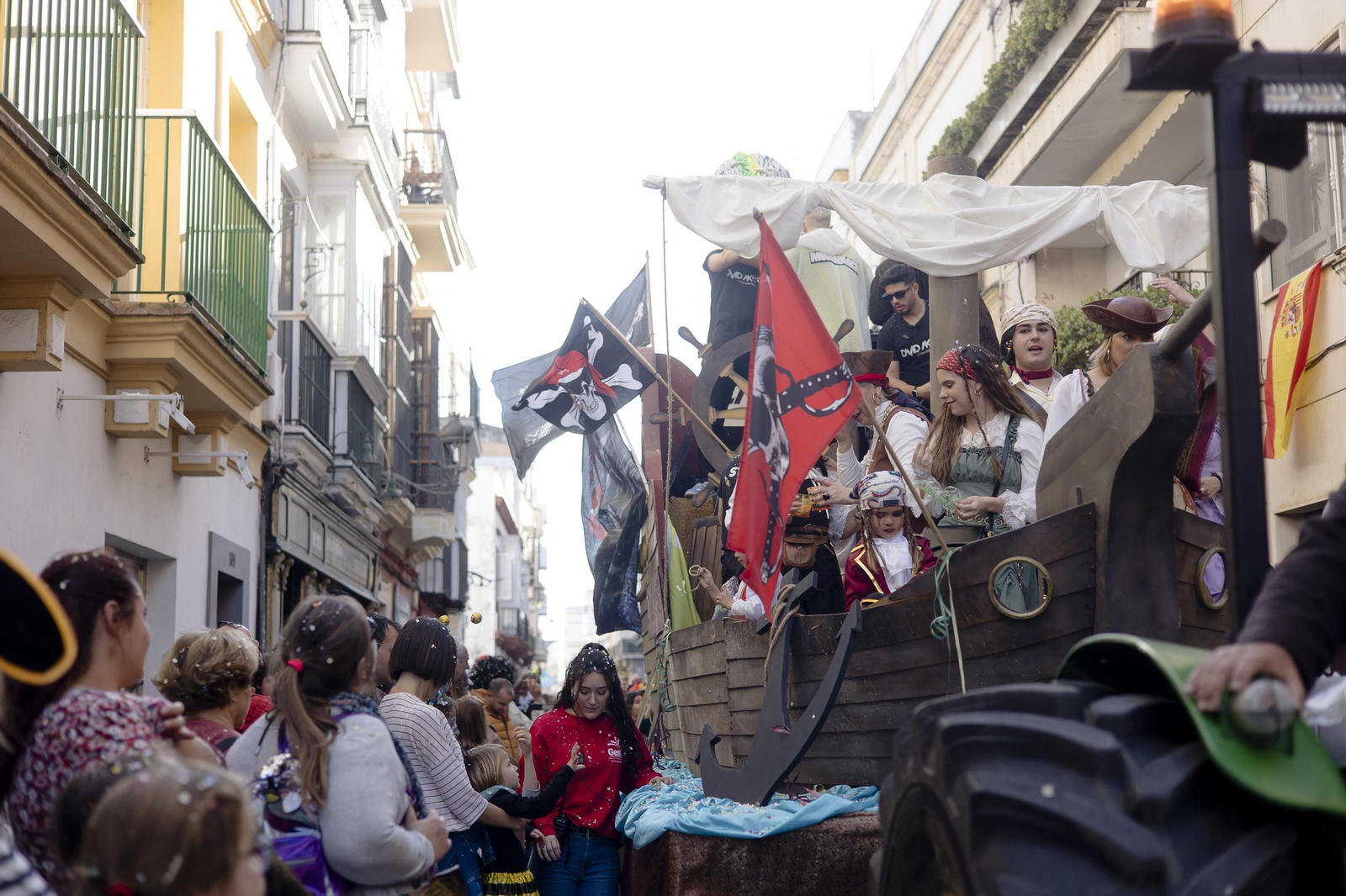 Búscate en las imágenes de la cabalgata de carnaval del Puerto de Santa María