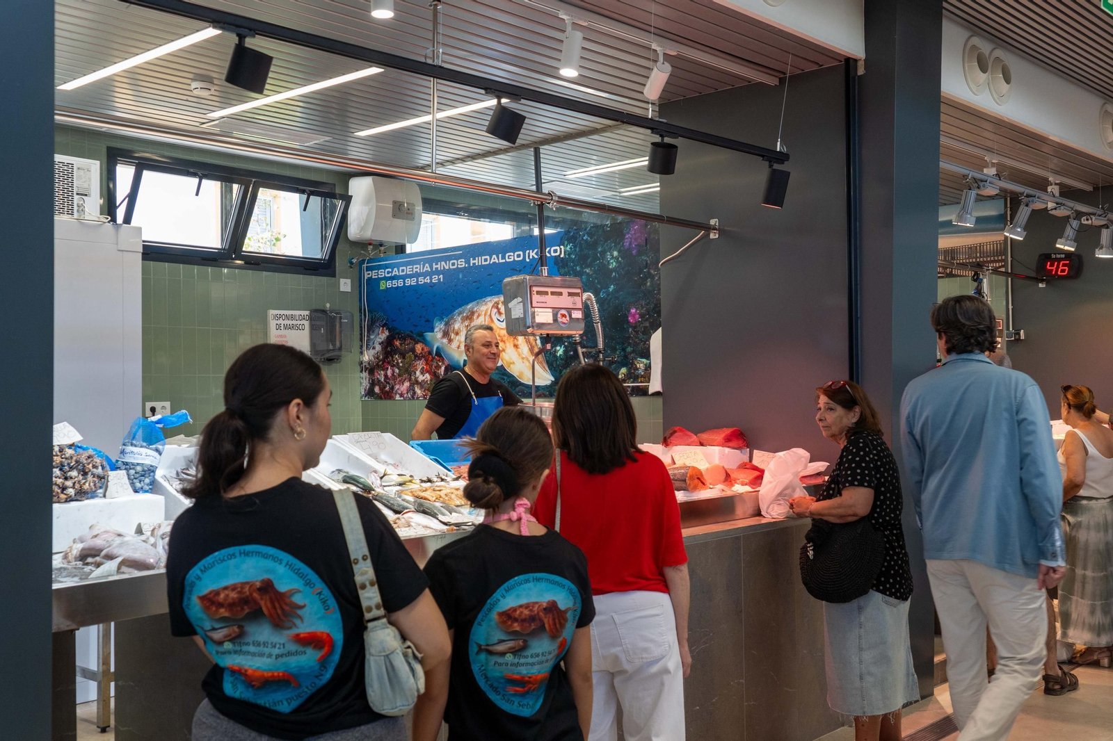 Imágenes del Mercado de San Sebastián, el día de su inauguración