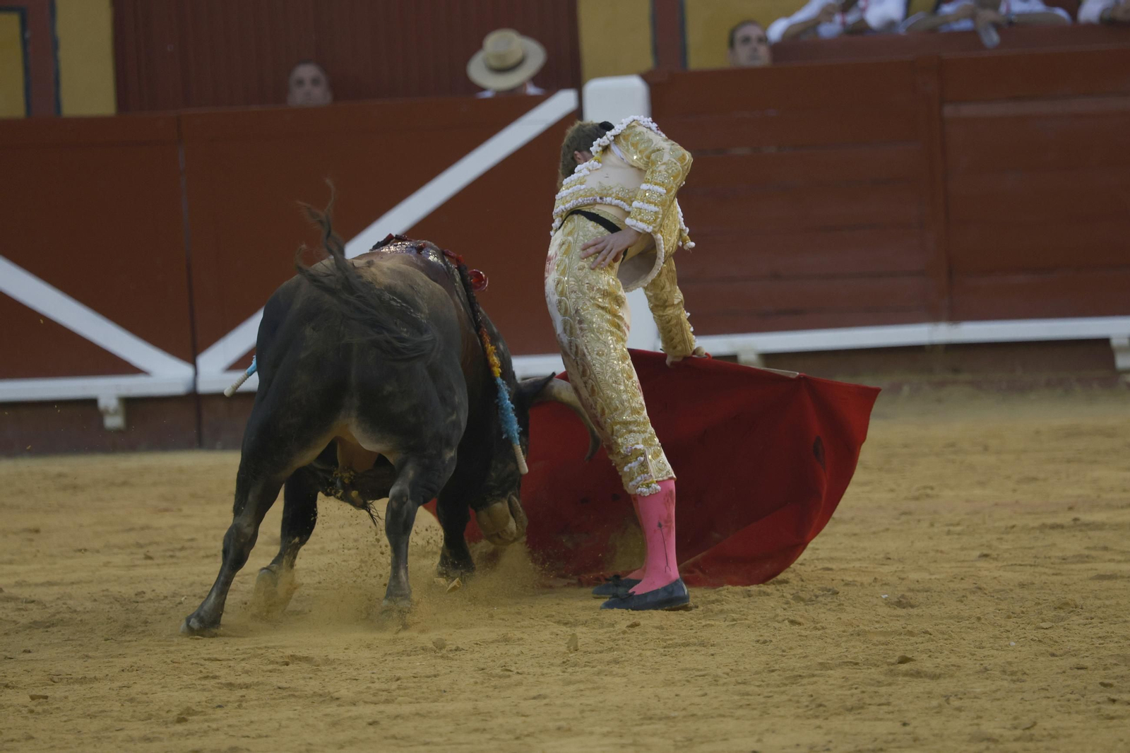 Fotos de la brava corridade La Palmosilla con Emilio de Justo, Borja Jiménez y David de Miranda