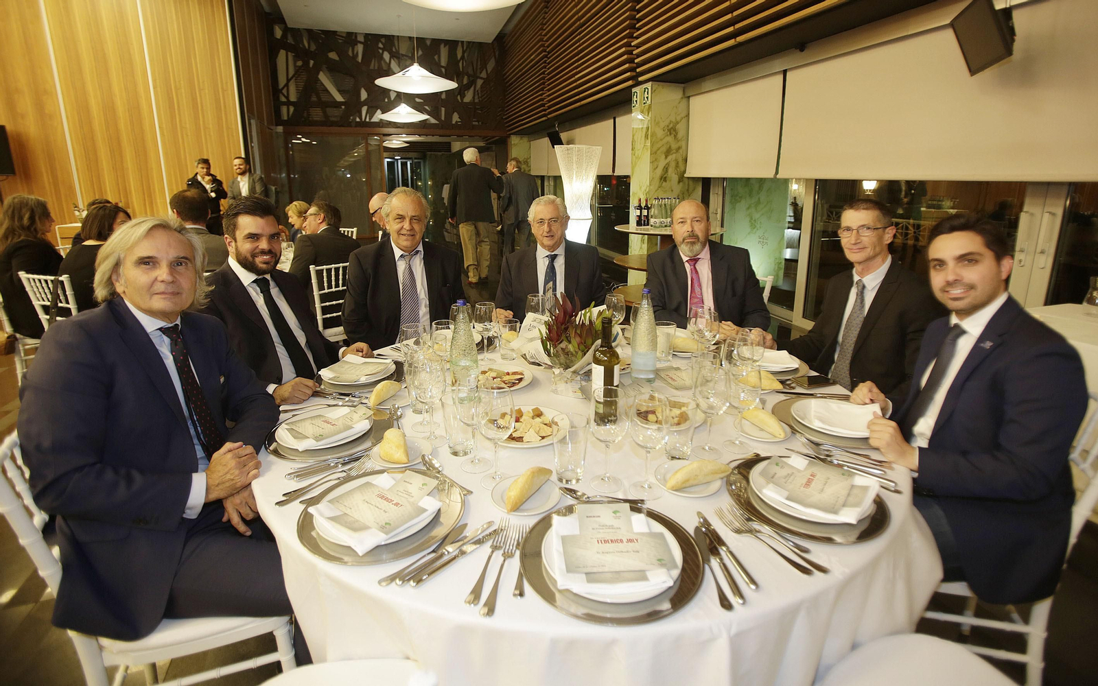 Entrega del premio Federico Joly a Augusto Delkáder