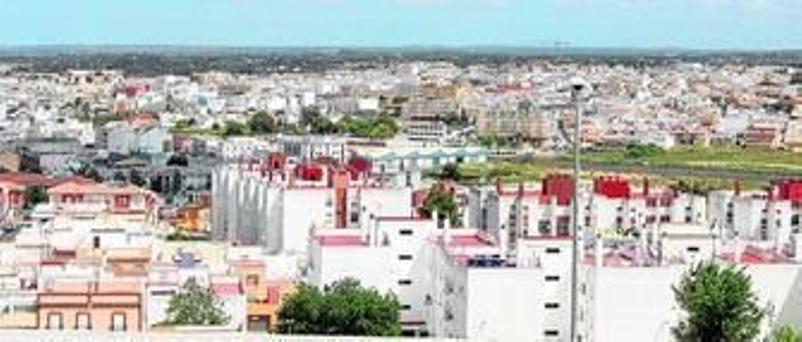 Una vista parcial del casco histórico de la localidad.