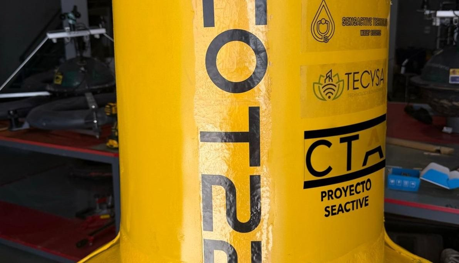 La boya inteligente desarrollada por Tecysa junto a Sensactive Technology e Innovia.