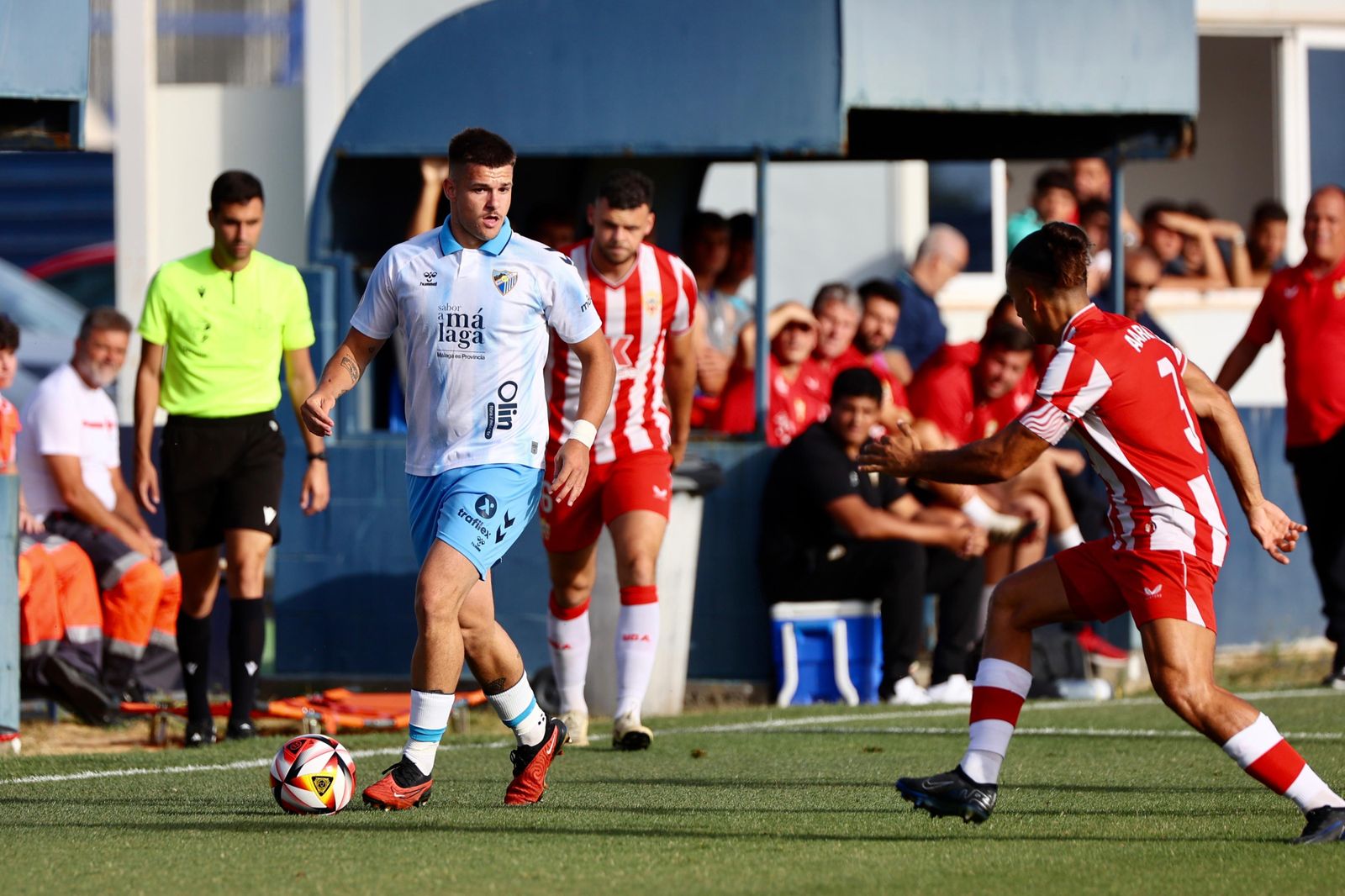 El Atlético Malagueño - Almería B, en fotos