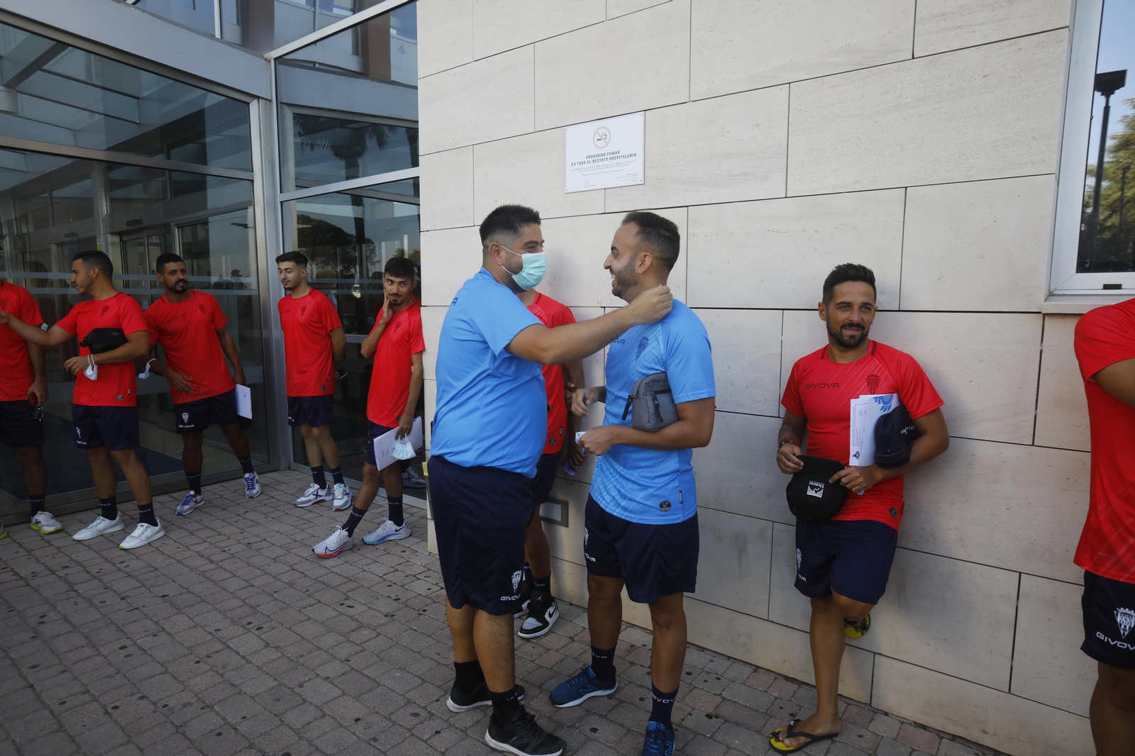 Las imágenes de los reconocimientos médicos del Córdoba Futsal