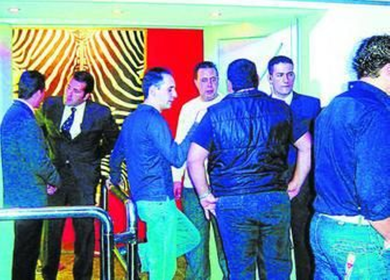 Retrospectiva de la entrada de una discoteca en Jerez.