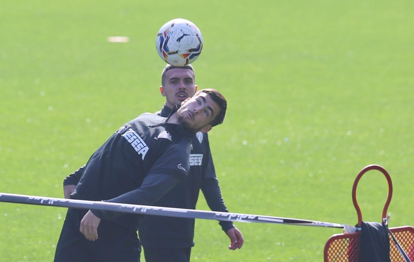 Buen rollo en el Málaga CF antes de recibir al Rayo Vallecano