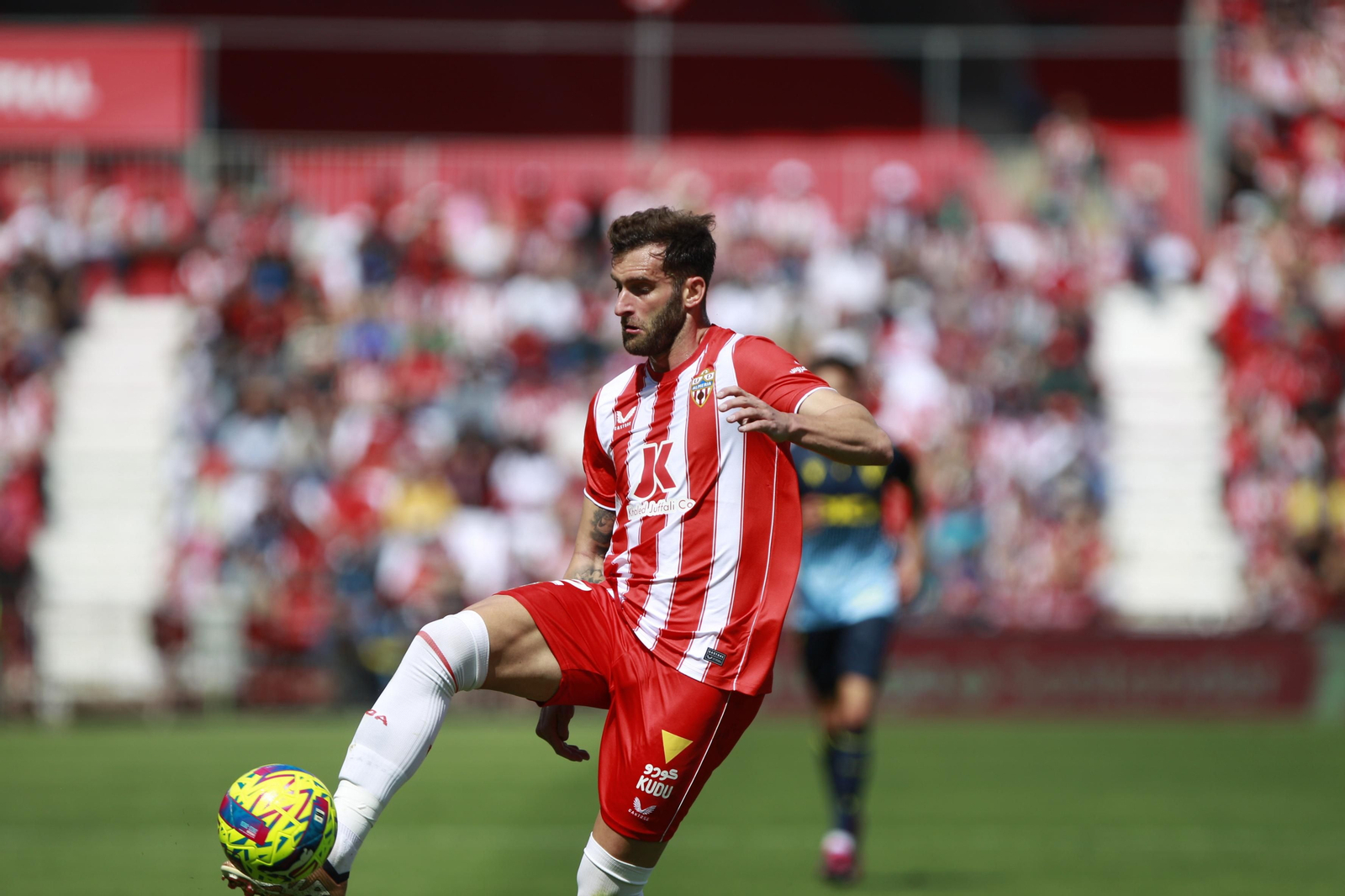Imágenes del partido de la Liga Santander U.D. Almería-Cádiz C.F.