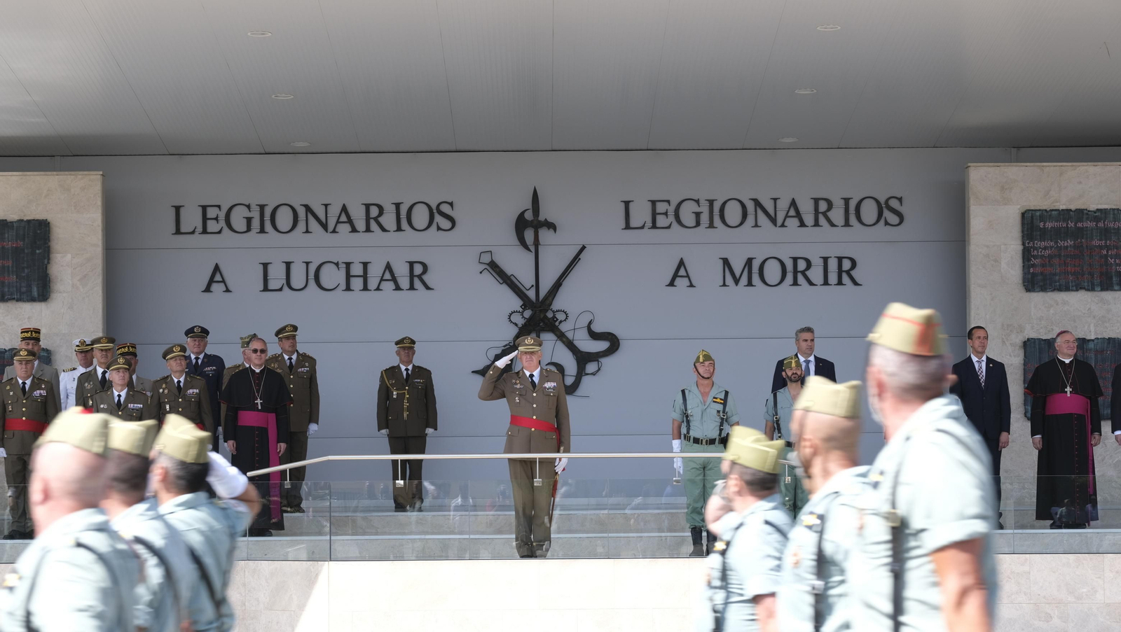 Imágenes del 102 aniversario de La Legión en Almería