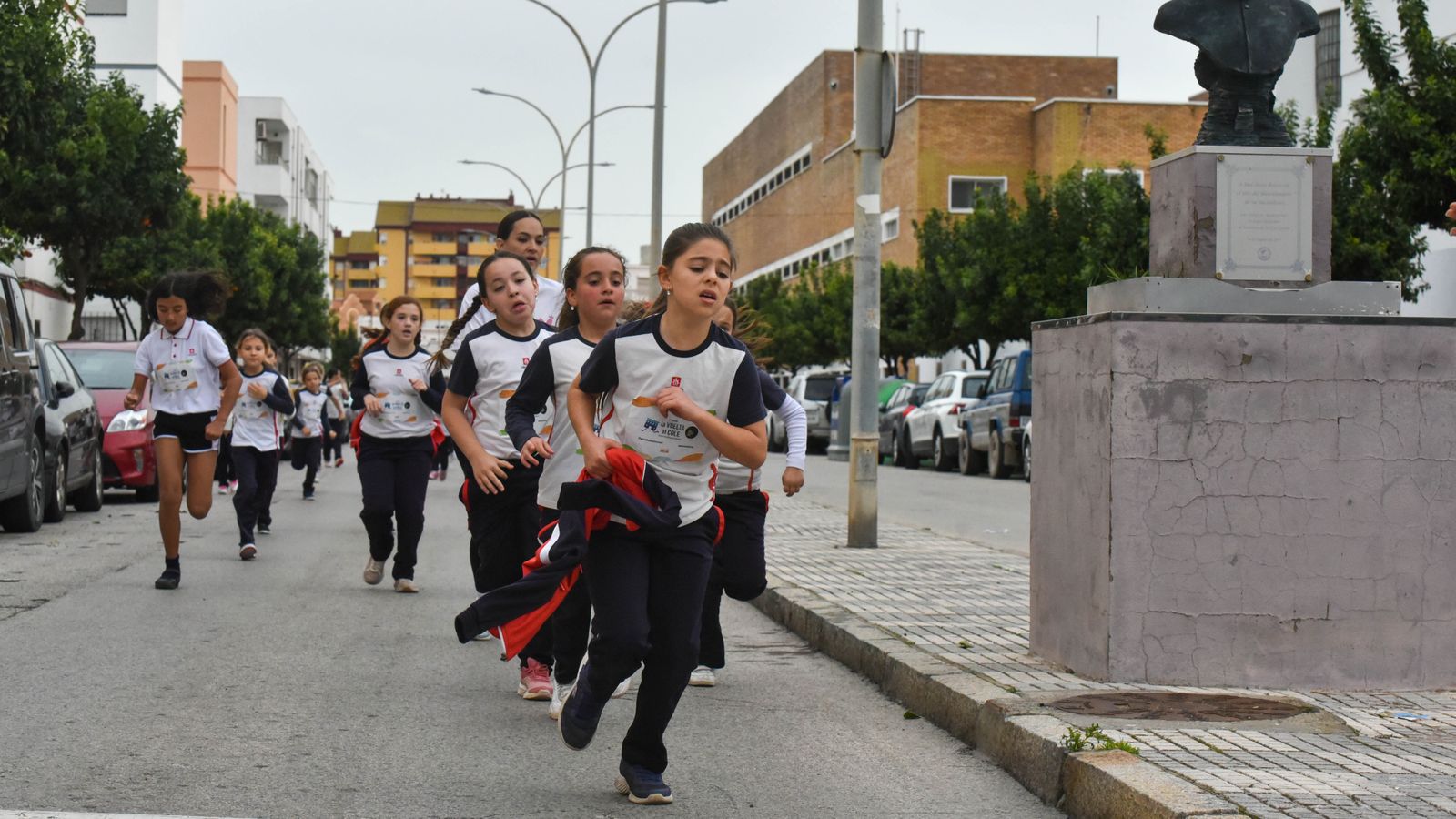 Fotos de la carrera contra la leucemia del Colegio Salesianos de La Línea