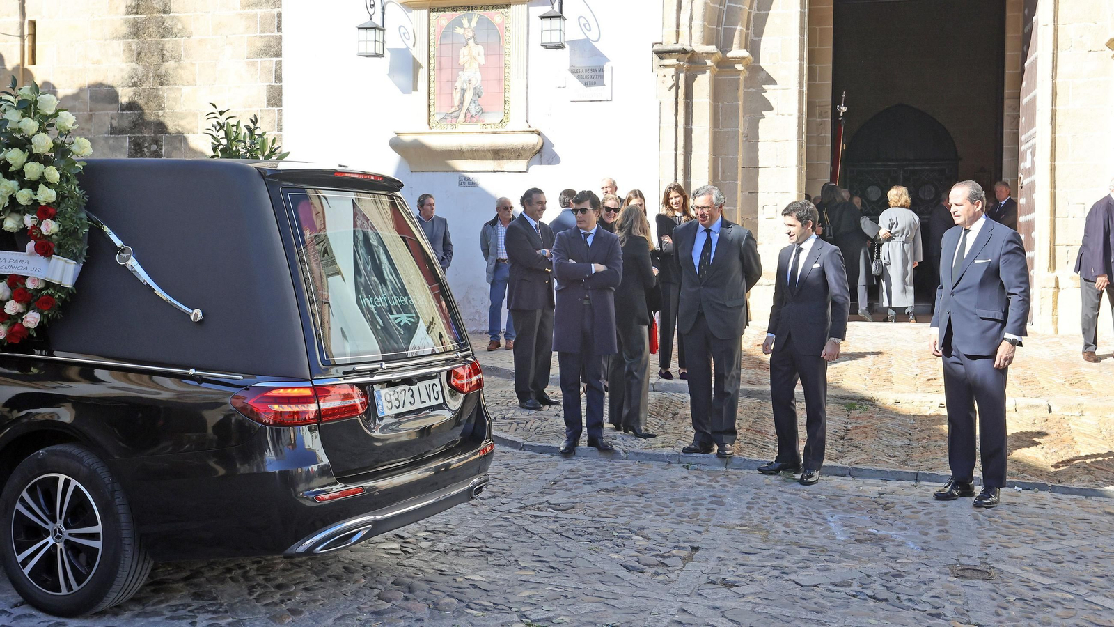Imágenes del funeral de Ana María Bohórquez en Jerez
