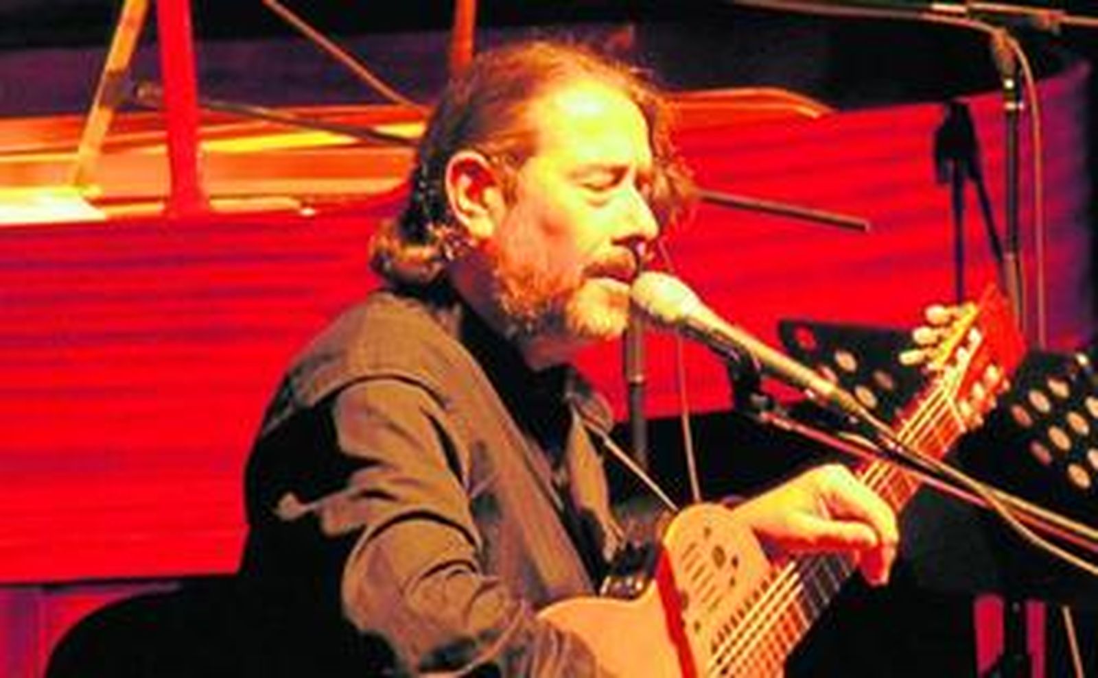 Jolís Gualda, durante su actuación en Buenos Aires.