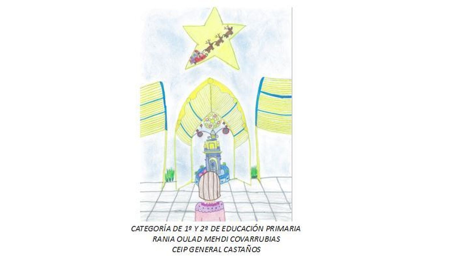 Los ganadores del concurso Dibuja y Pinta la Navidad de Algeciras