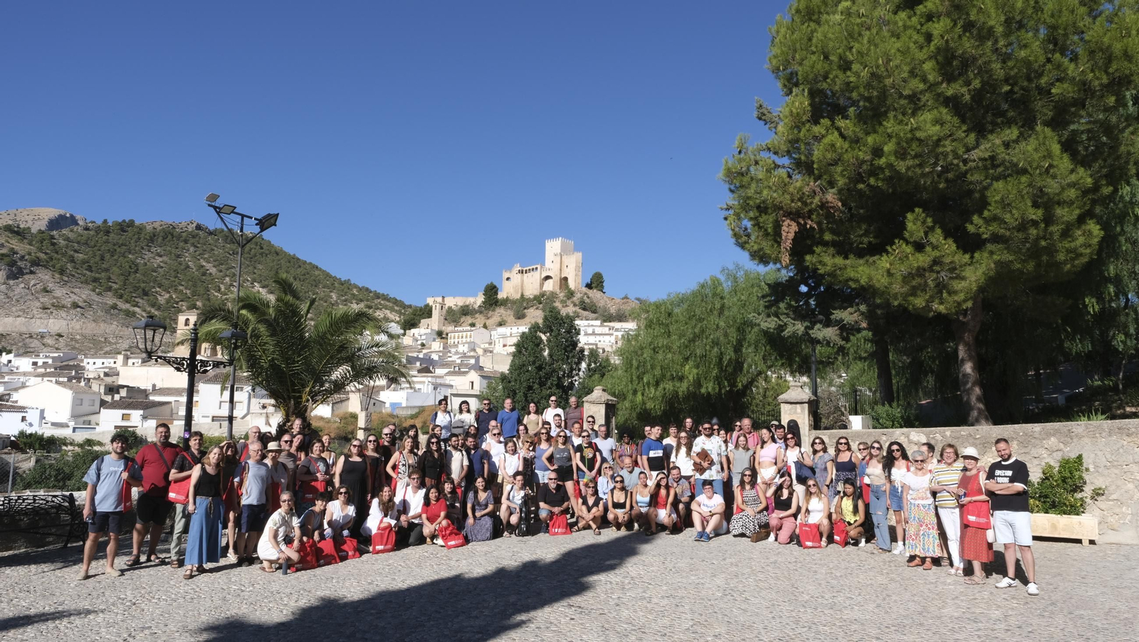 Recepción a los estudiantes del Festival de Vélez Blanco, en imágenes