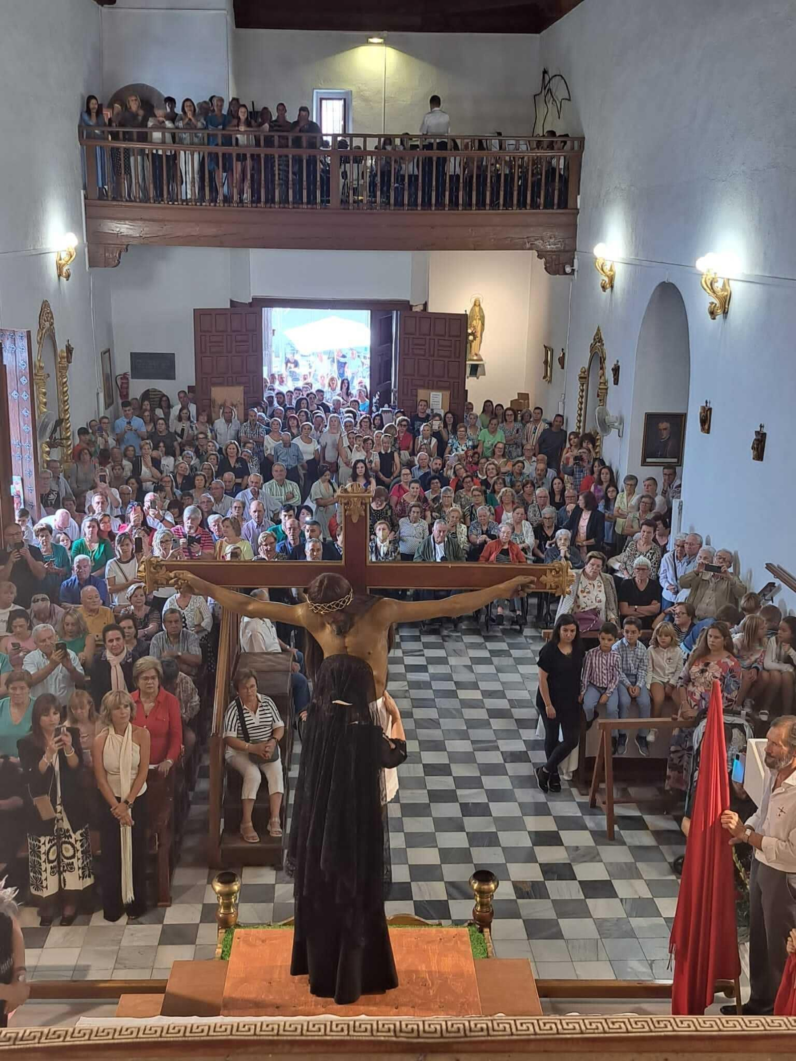 La procesión del Cristo del Bosque de Bacares, en imágenes