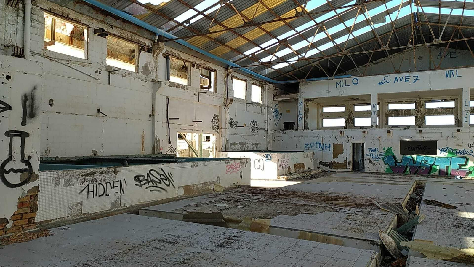 La degradación de la salina La Carabela en San Fernando