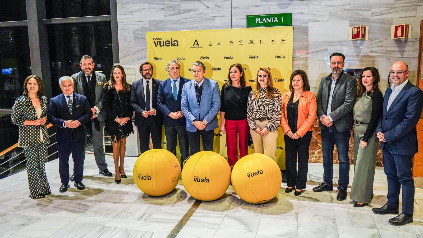 Celebración de los I Premios Puntos Vuela en Granada