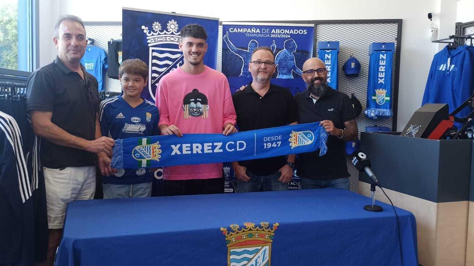Otra imagen de la presentación de Geovanni Barba.