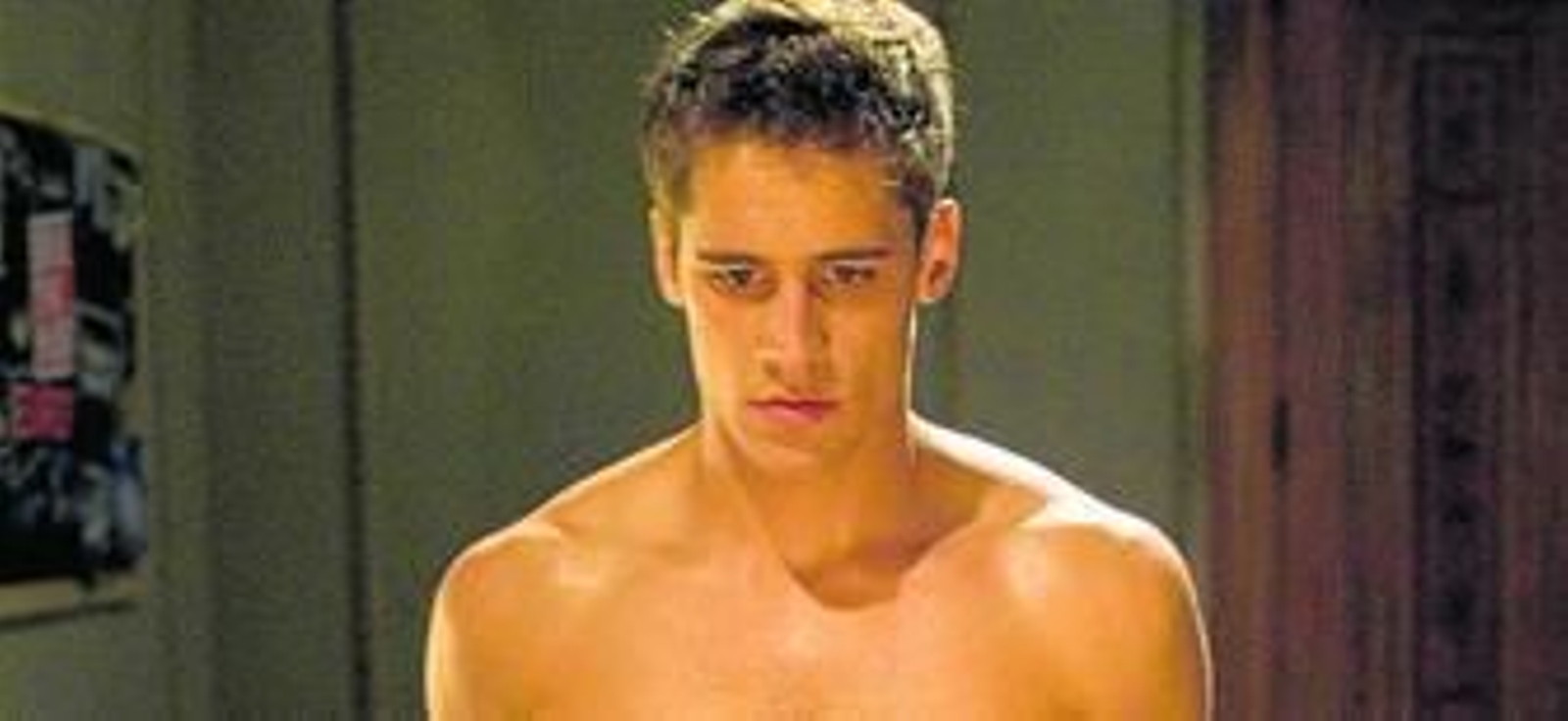 Martín Rivas en una de las escenas de la serie 'El internado', de Antena 3, donde se dio a conocer.