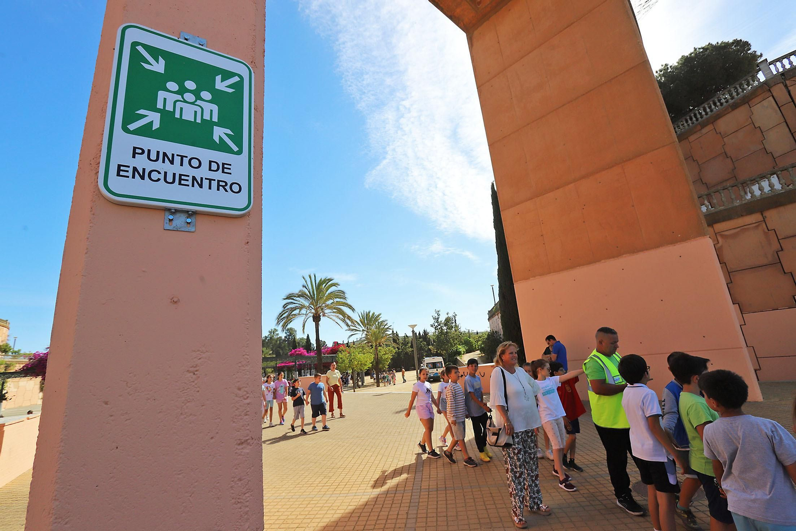 Imágenes Simulacro de Tsunami en el Colegio Funcadia Huelva