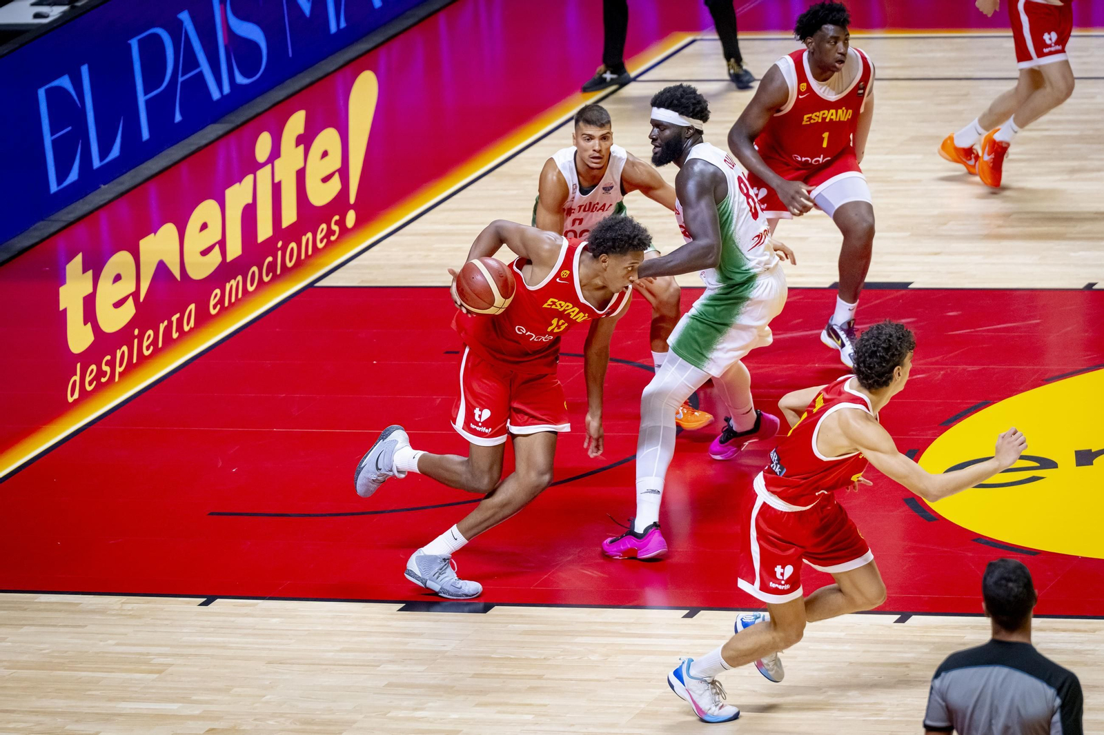 España B - Portugal en Málaga, en fotos