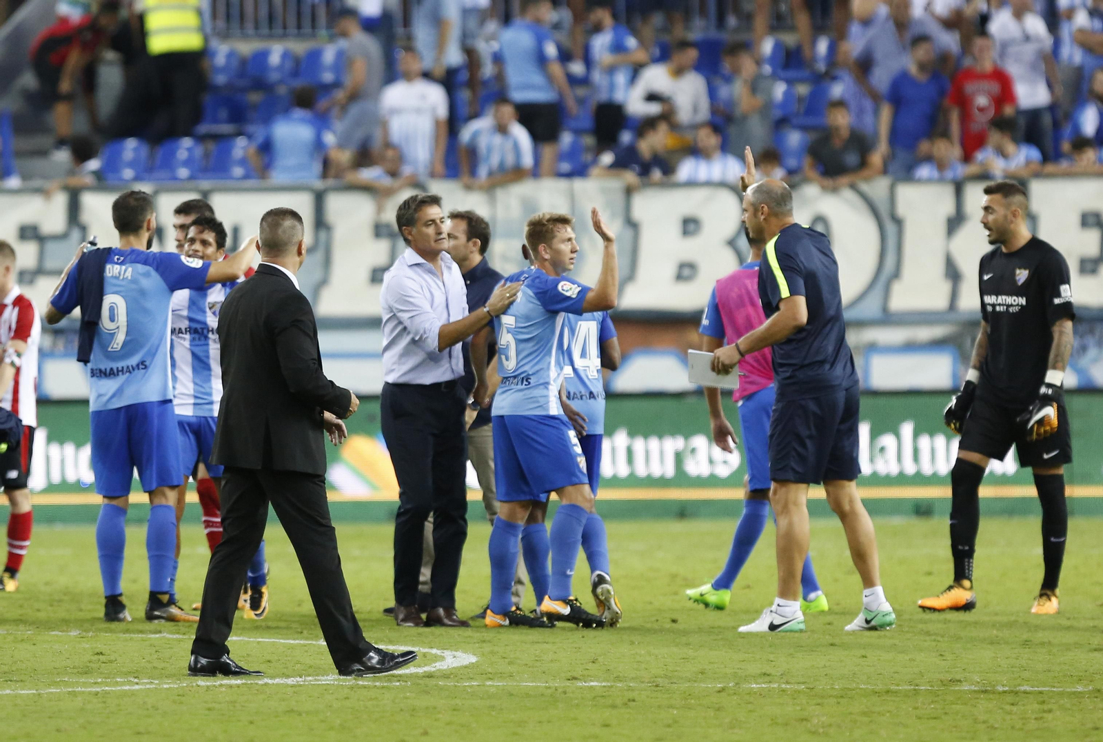 las imágenes del Málaga-Athletic de Bilbao