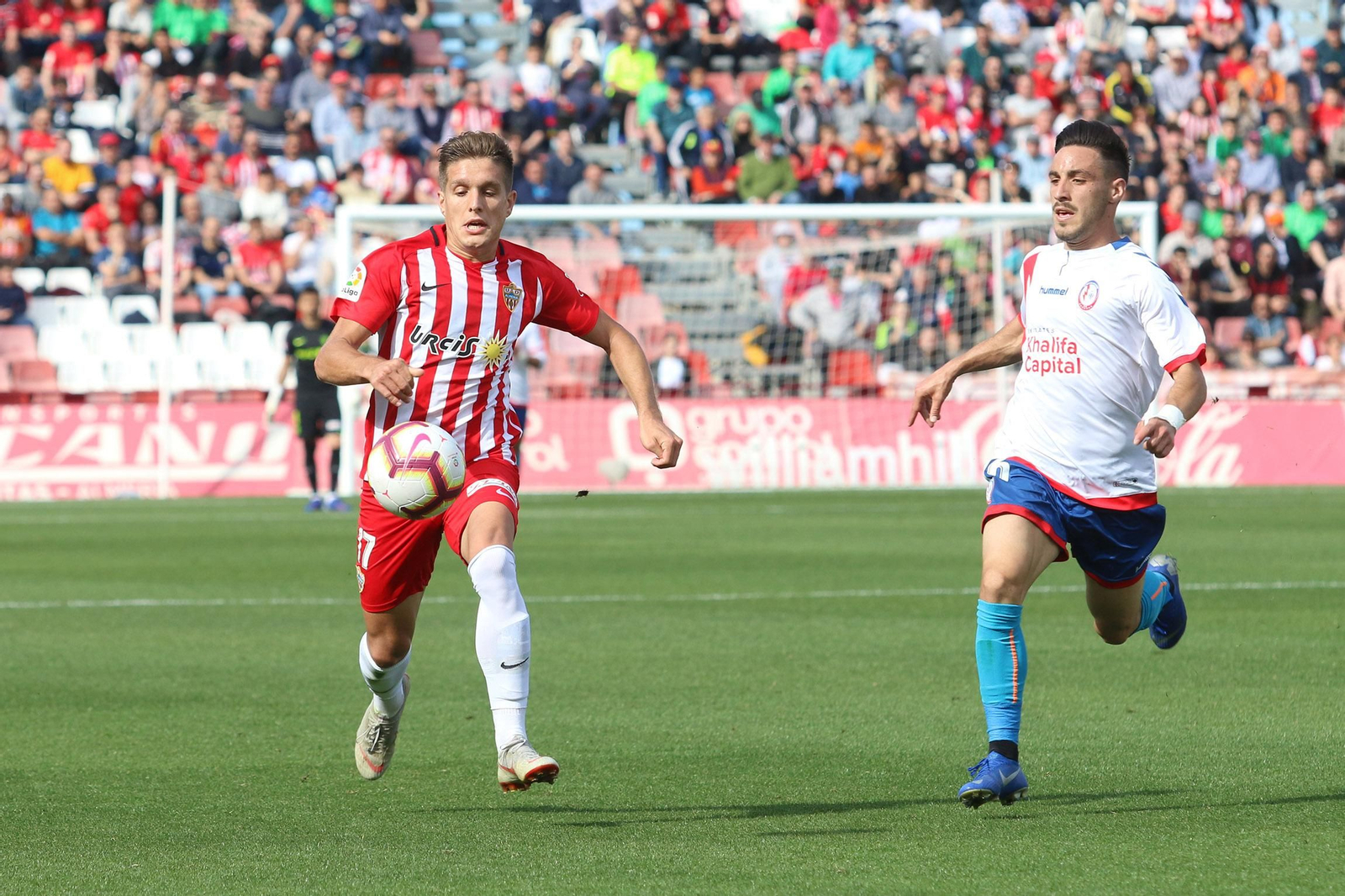 Las imágenes del Almería-Rayo Majadahonda