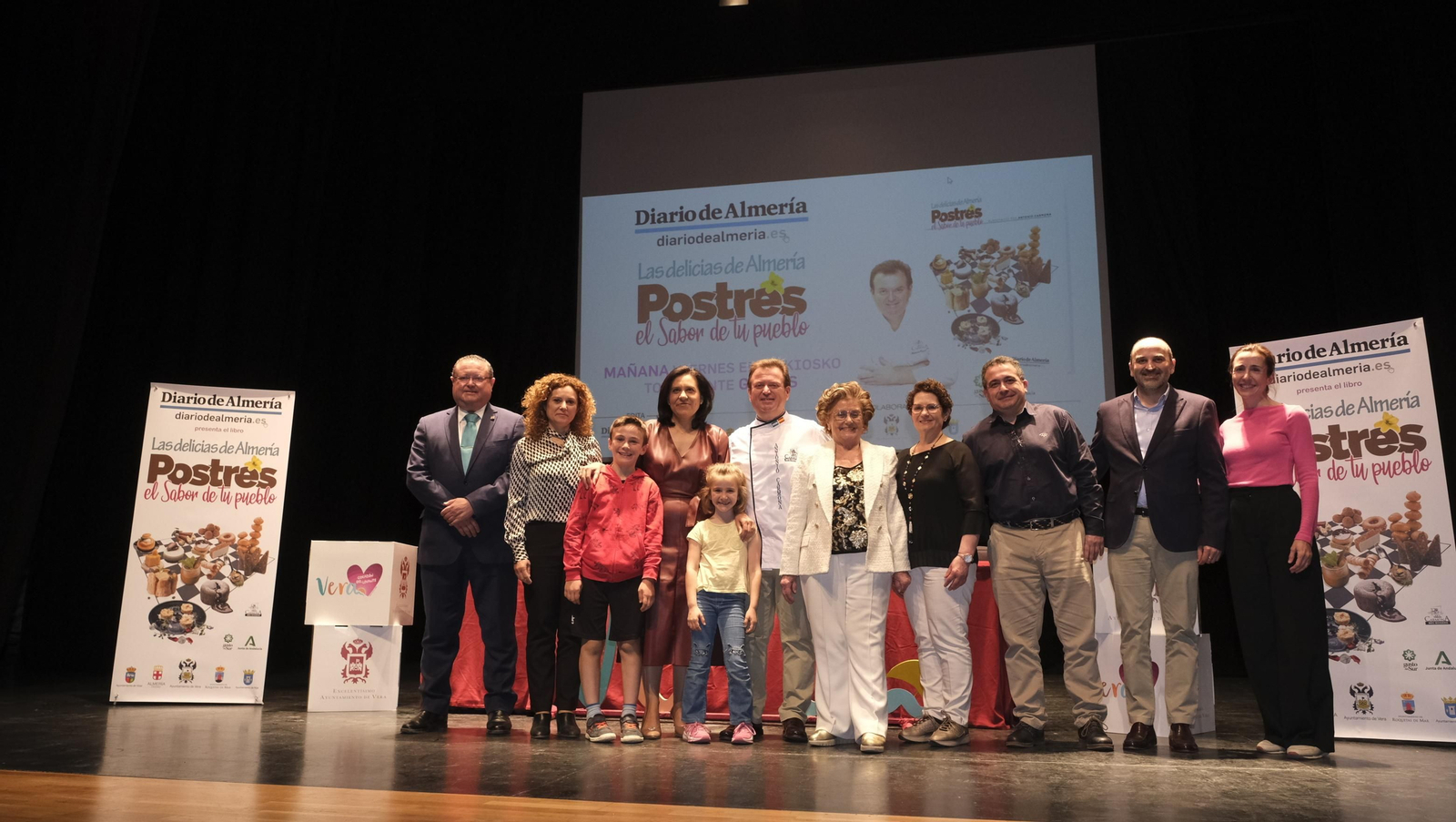 La presentación del libro de postres de Antonio Carmona, en imágenes