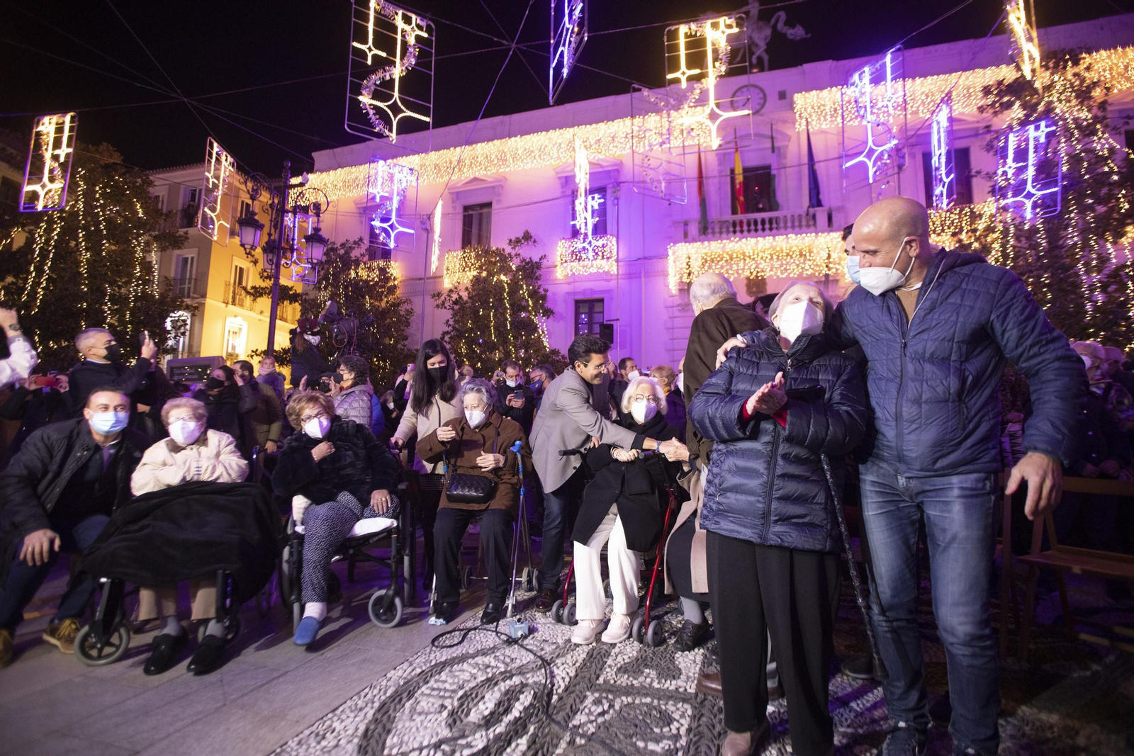 Encendido de Navidad en Granada 2021