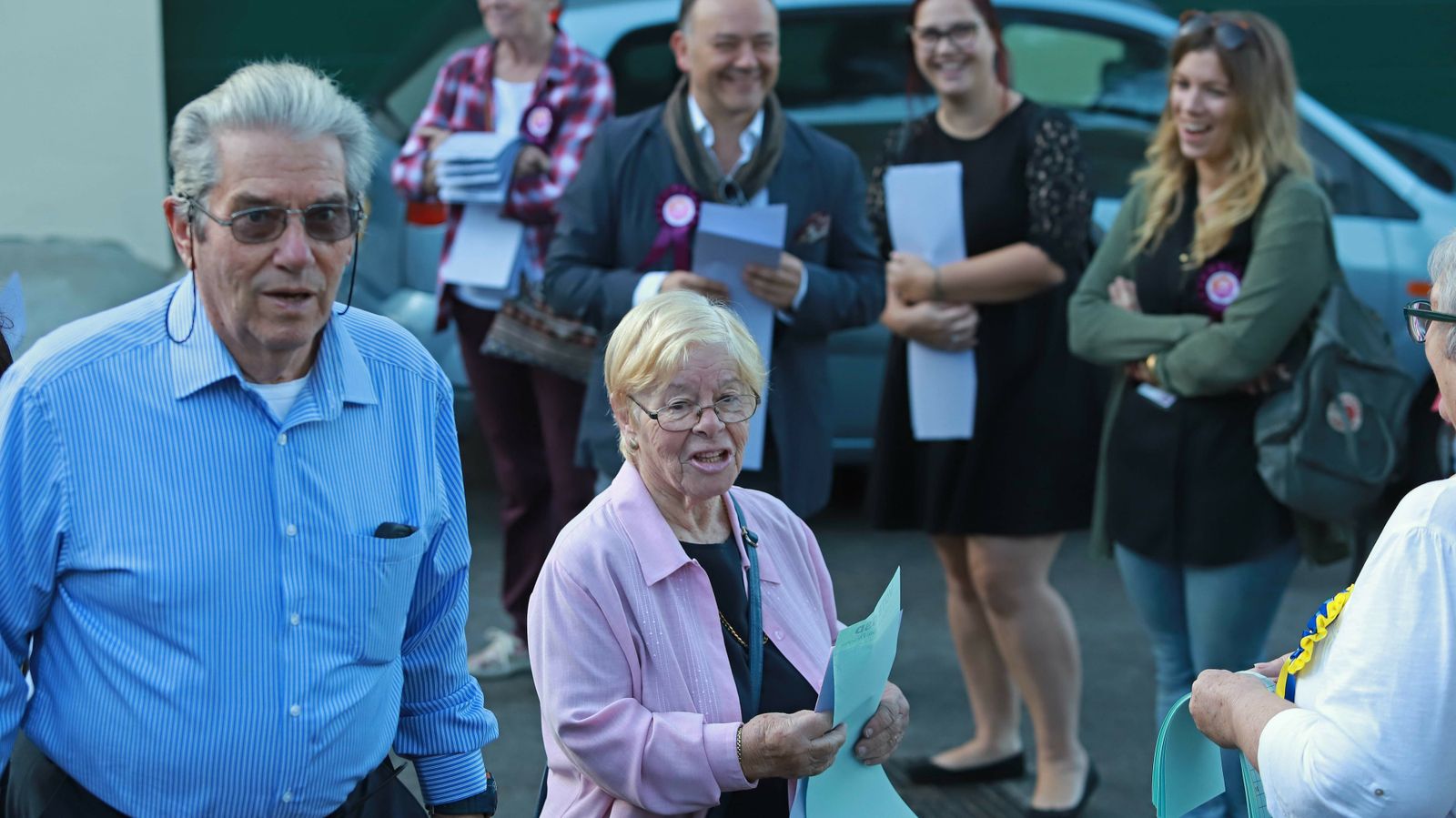 Las mejores fotos de la jornada electoral en Gibraltar