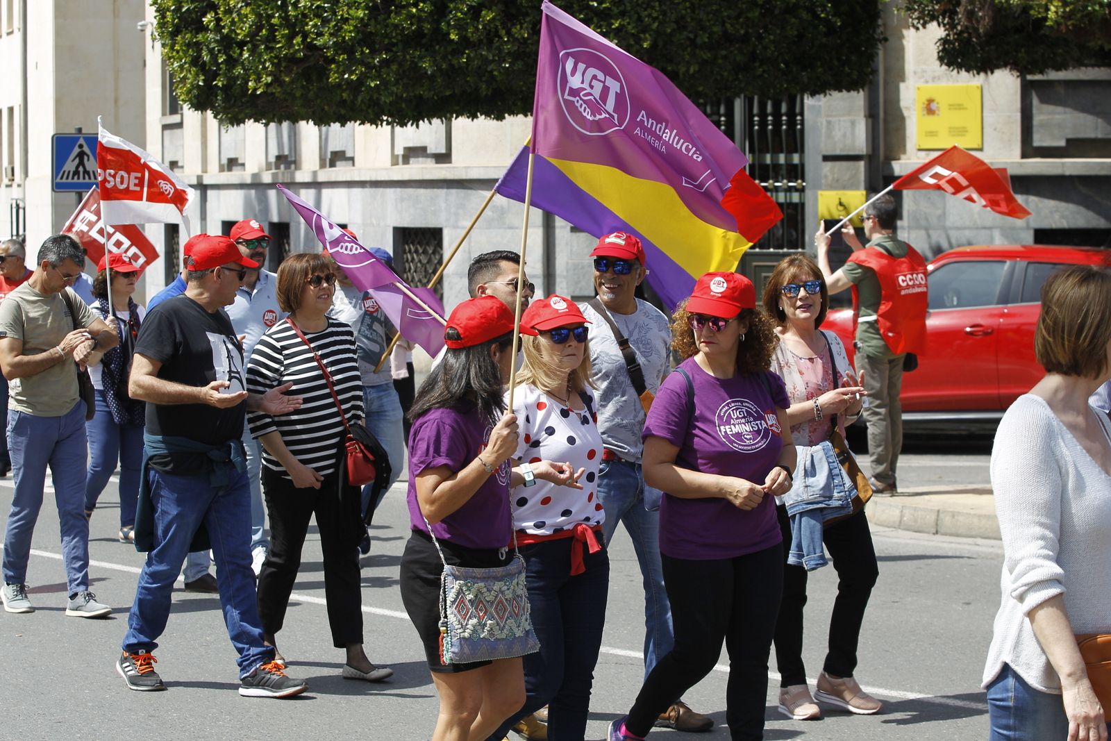 Fotogalería Manifestación del Primero de Mayo. Día Internacional de los Trabajadores. Almería
