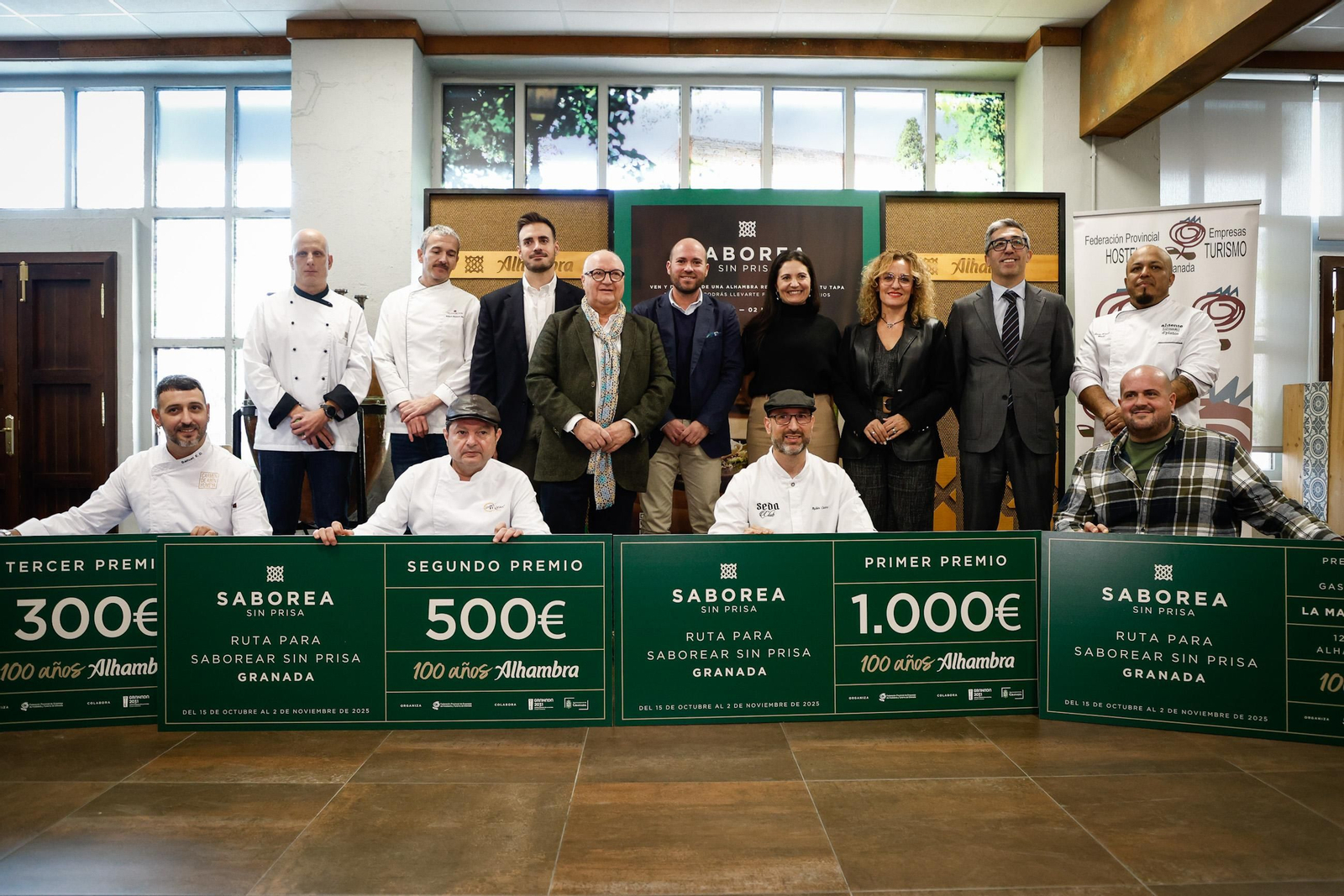 Las tapas, los chefs y la gala de premios de Saborea Sin Prisa de Cervezas Alhambra, en imágenes