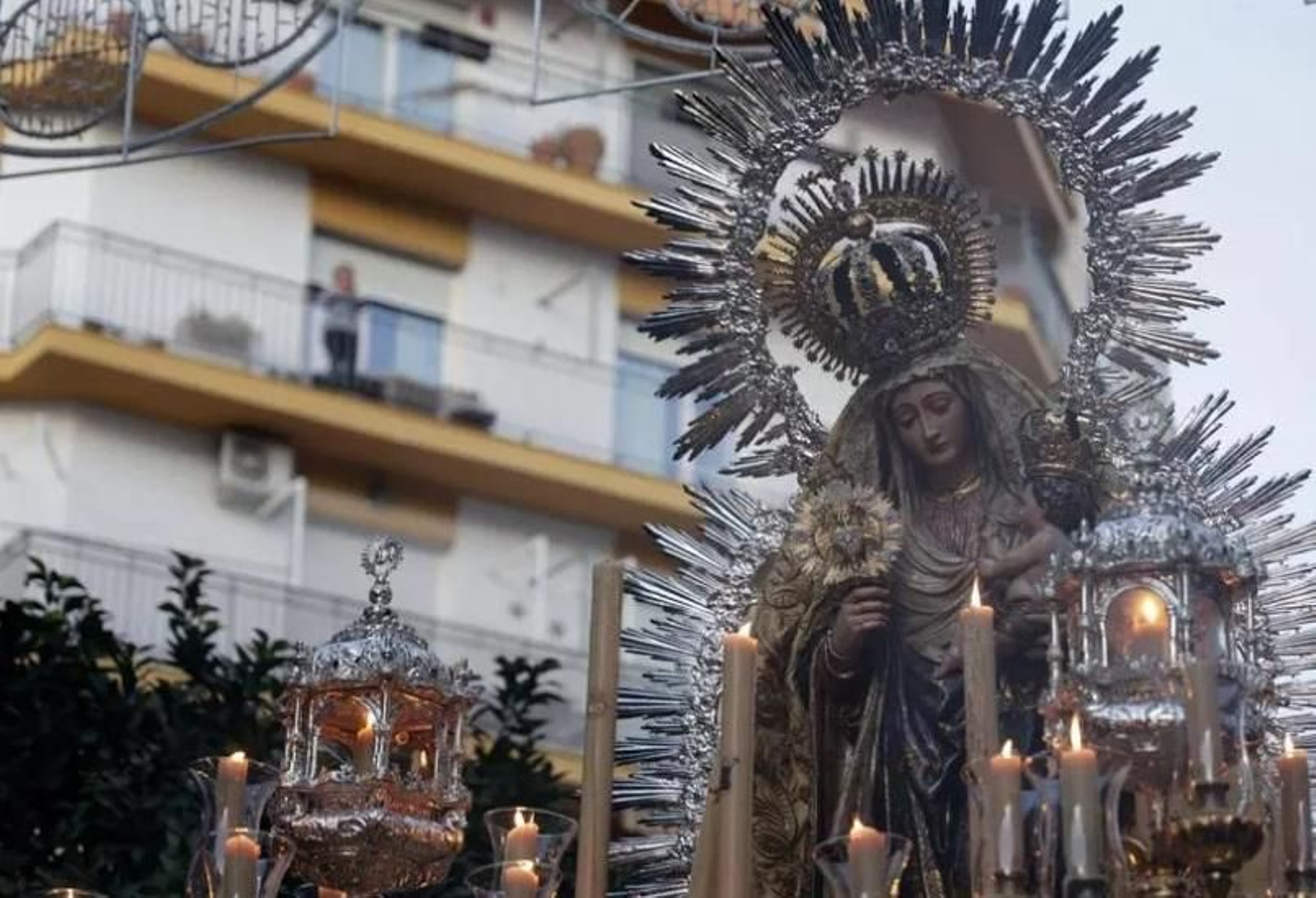 La Virgen del Amparo, considerada patrona de la feligresía de la Magdalena
