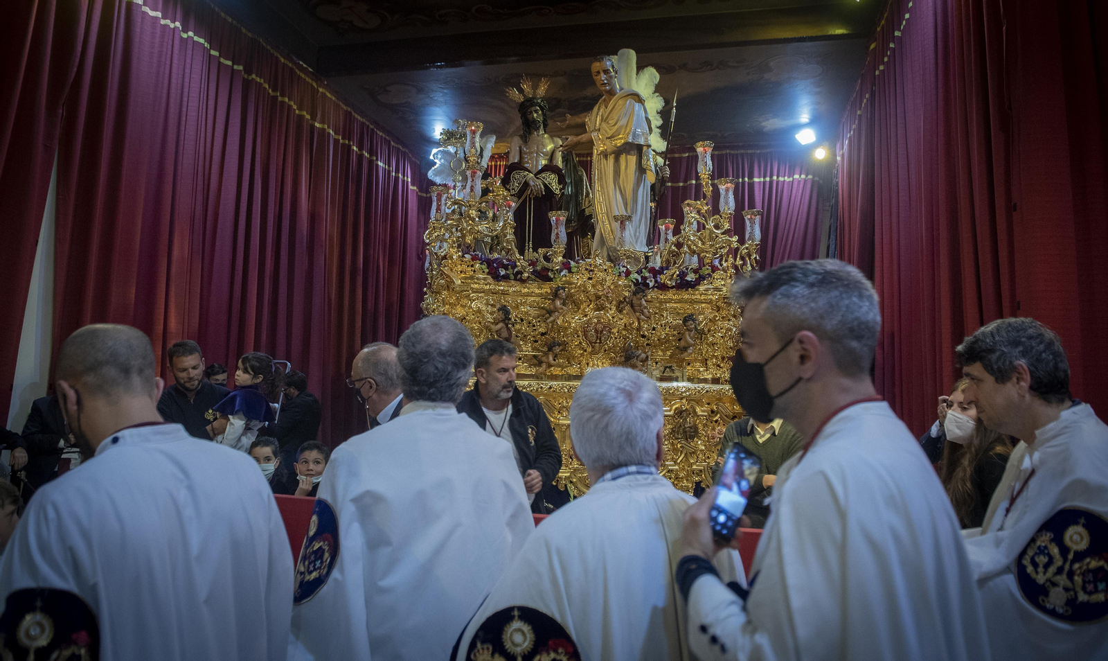 Las imágenes de la Hermandad de San Benito