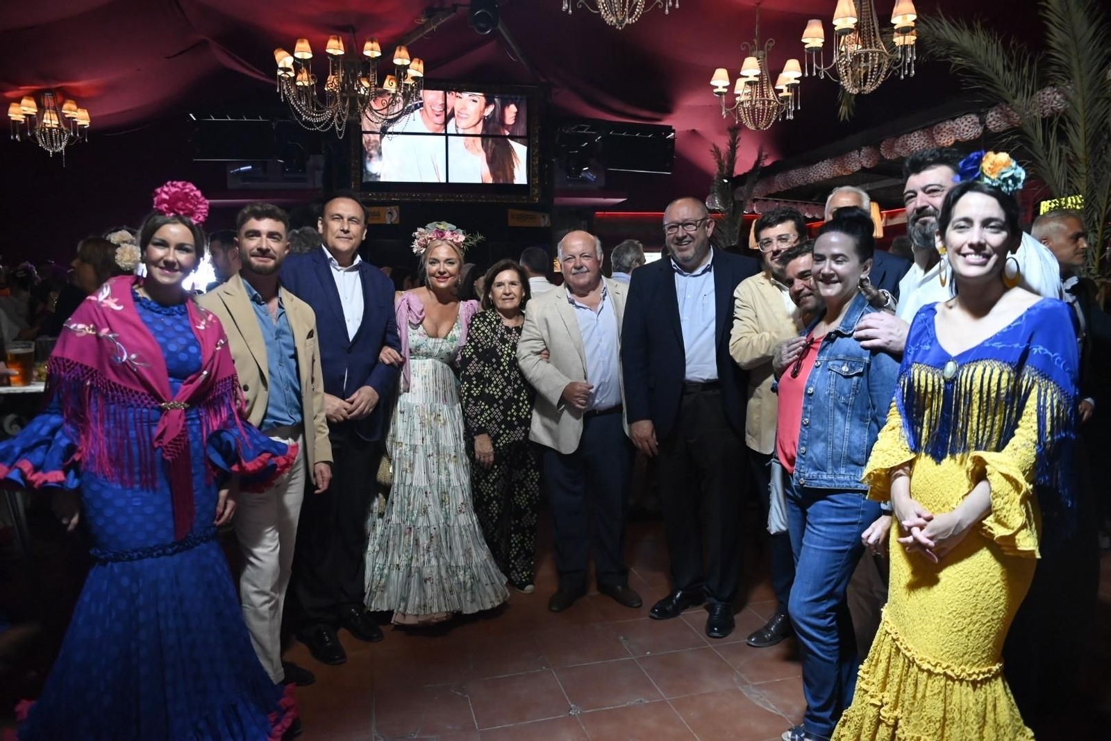 Las recepciones del lunes de la Feria de Córdoba, en imágenes