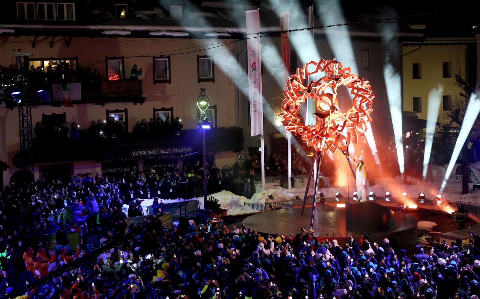 Las fotos de la inauguración de los Juegos Olímpicos de invierno de 2026