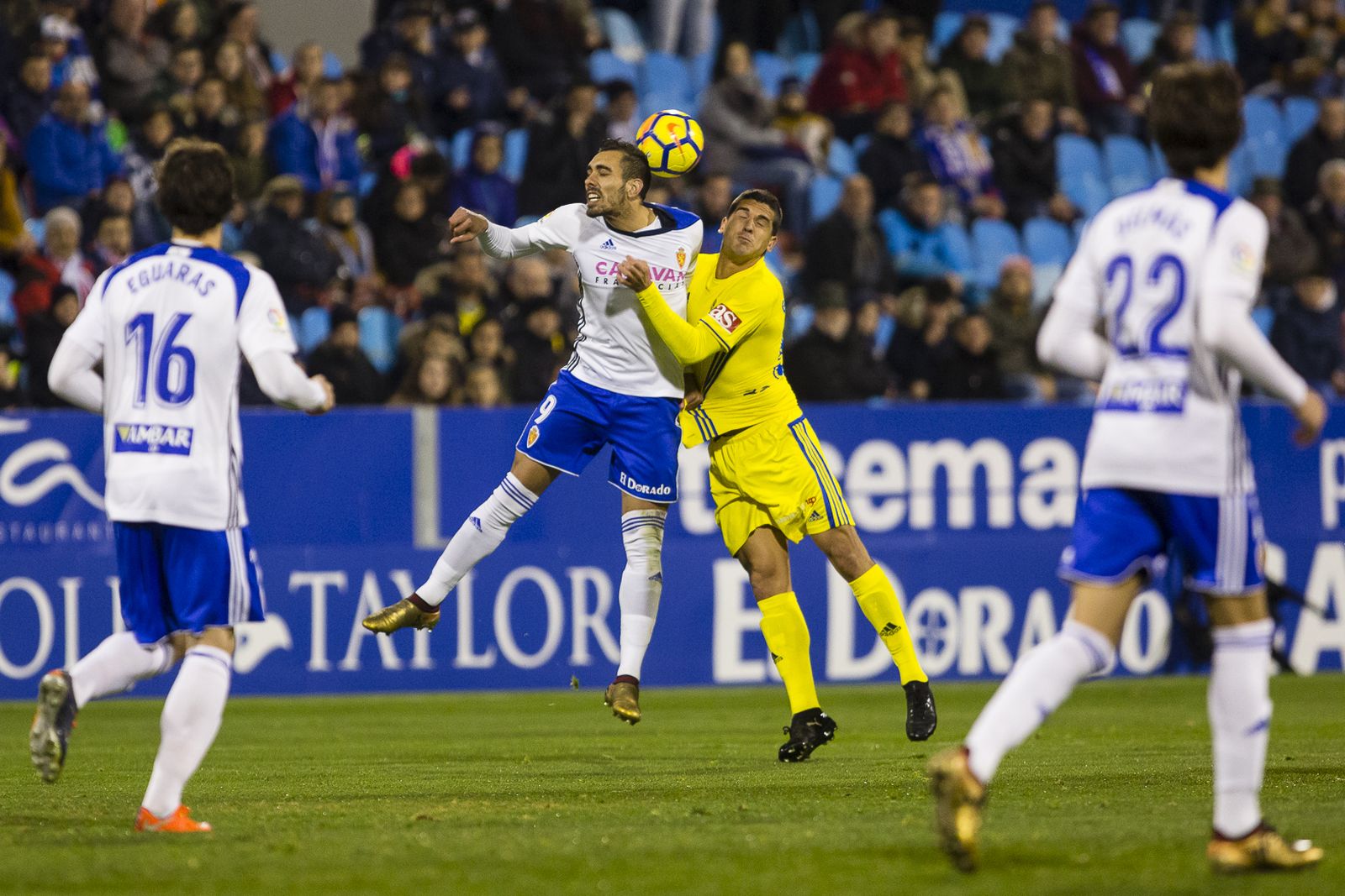 Las imágenes del Zaragoza-Cádiz