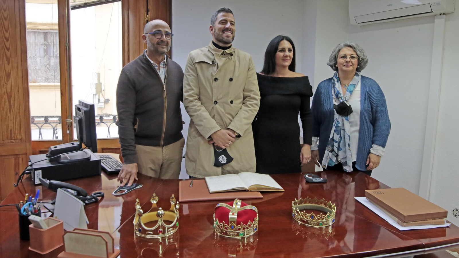 Visita de los Reyes Magos 2022 al Diario de Jerez