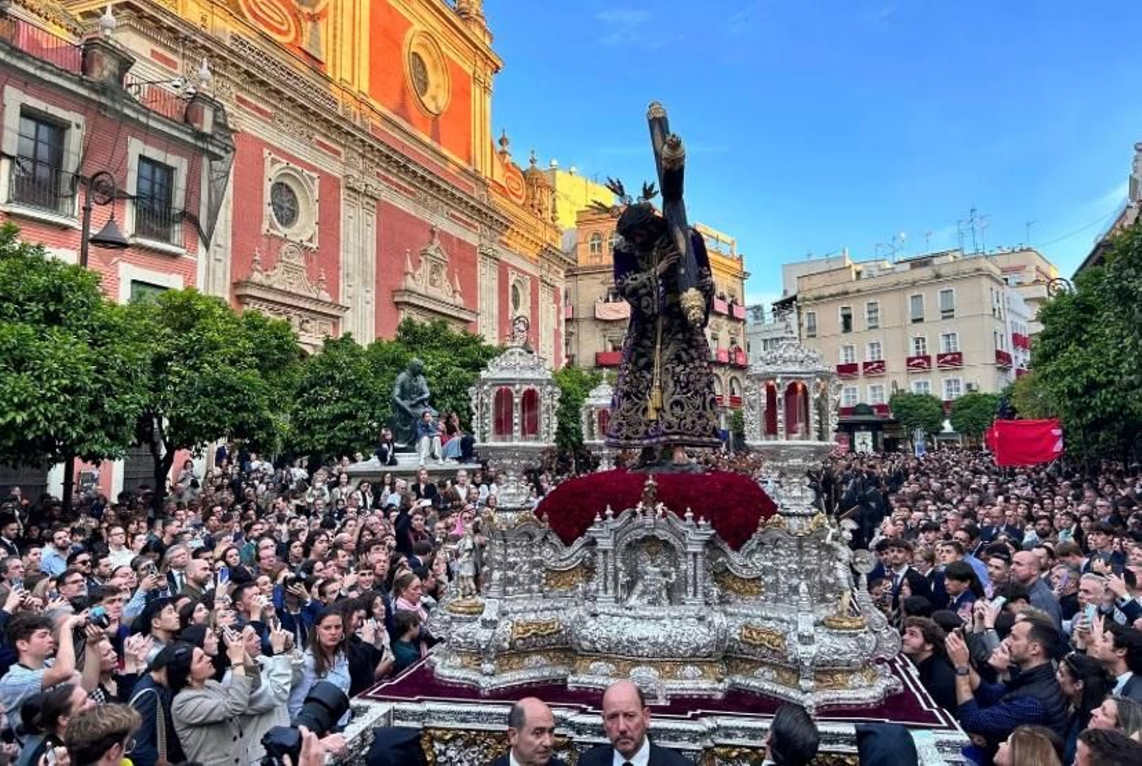El paso de Pasión en la tarde del pasado Jueves Santo