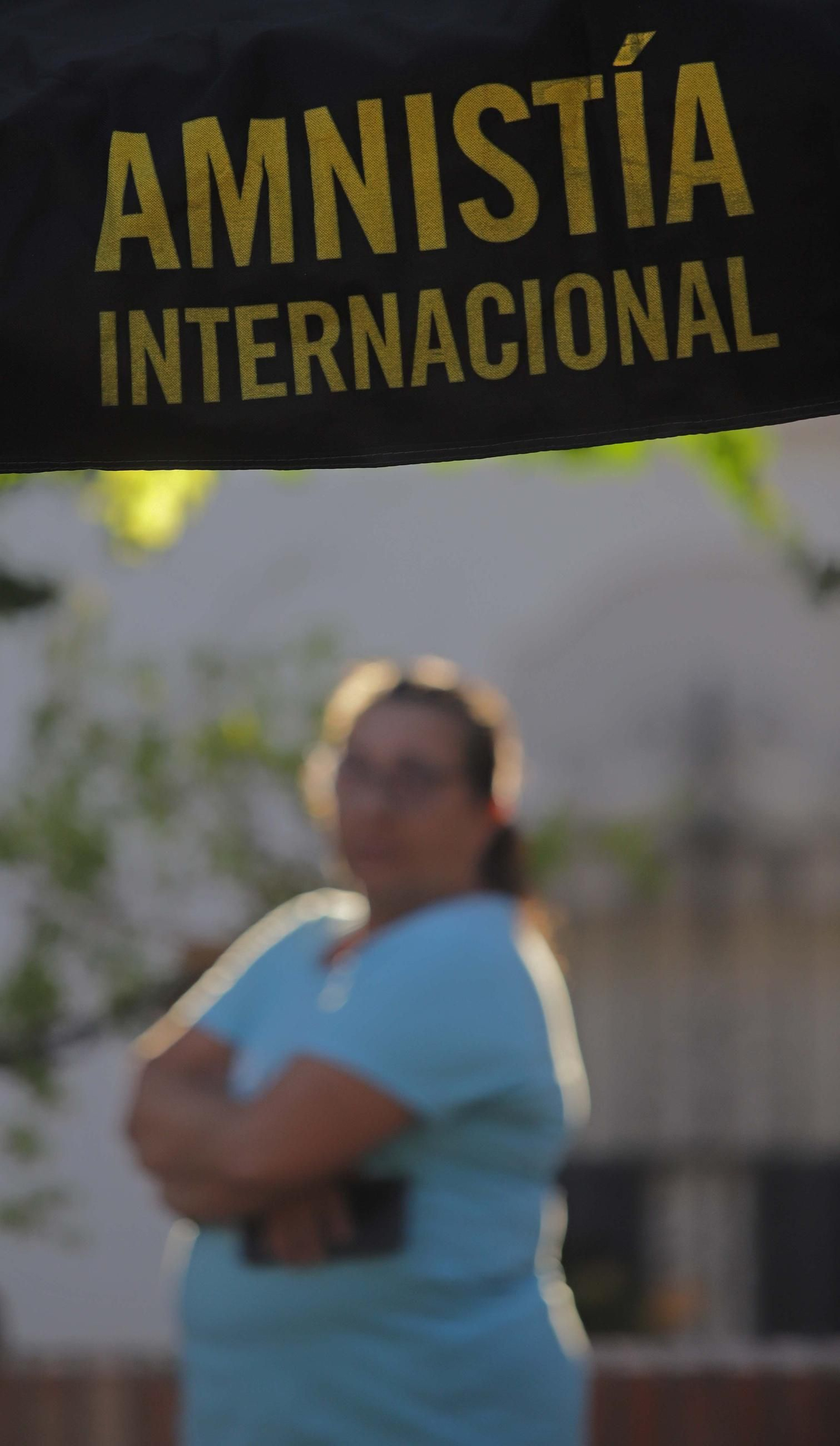 Fotos del acto en solidaridad con Gaza organizado por Amnistia Internacional en Algeciras