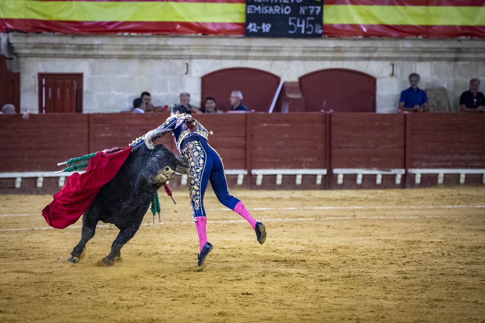 Diego Urdiales, Sebastián Castella y Daniel Luque, en la plaza de toros de El Puerto