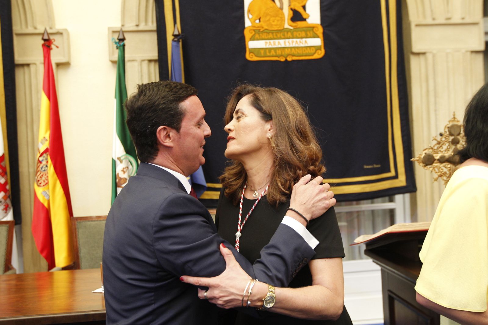 Pleno investidura Presidente Diputación de Almería. Javier Aureliano García