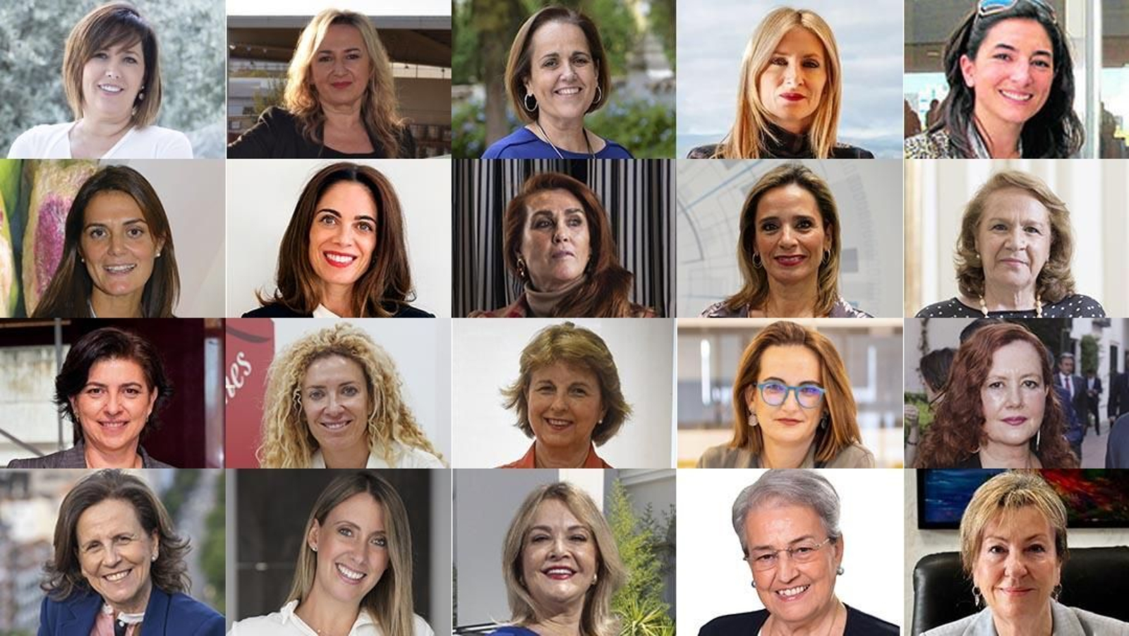 Las 20 mujeres más influyentes en la empresa andaluza.