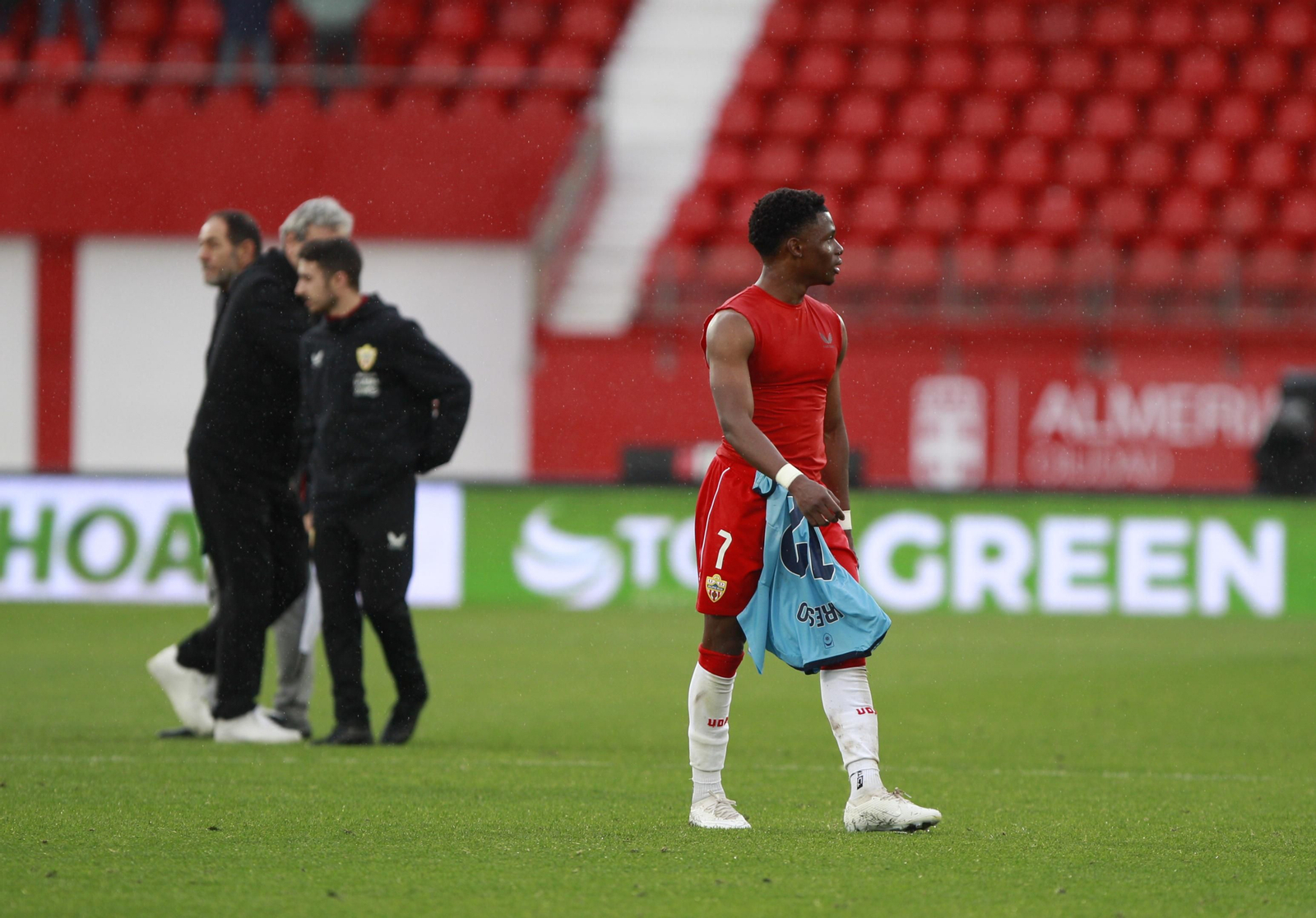 Las mejores imágenes del partido de fútbol U.D. Almería-C.A. Osasuna