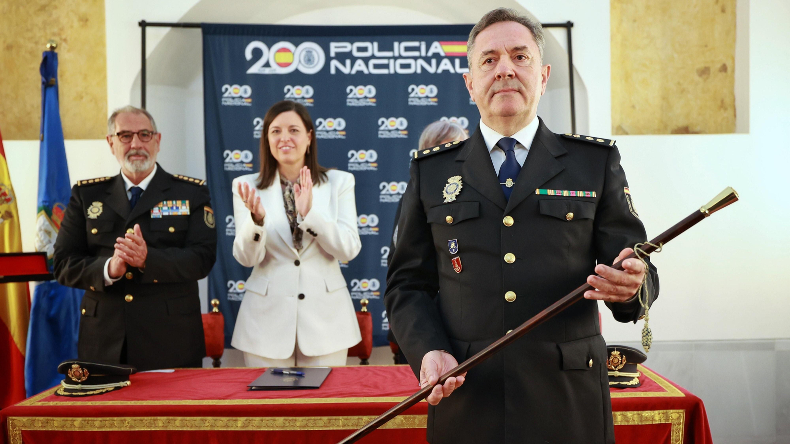 Juan José de Guillermo Moreno, tras tomar posesión como nuevo comisario de San Fernando.