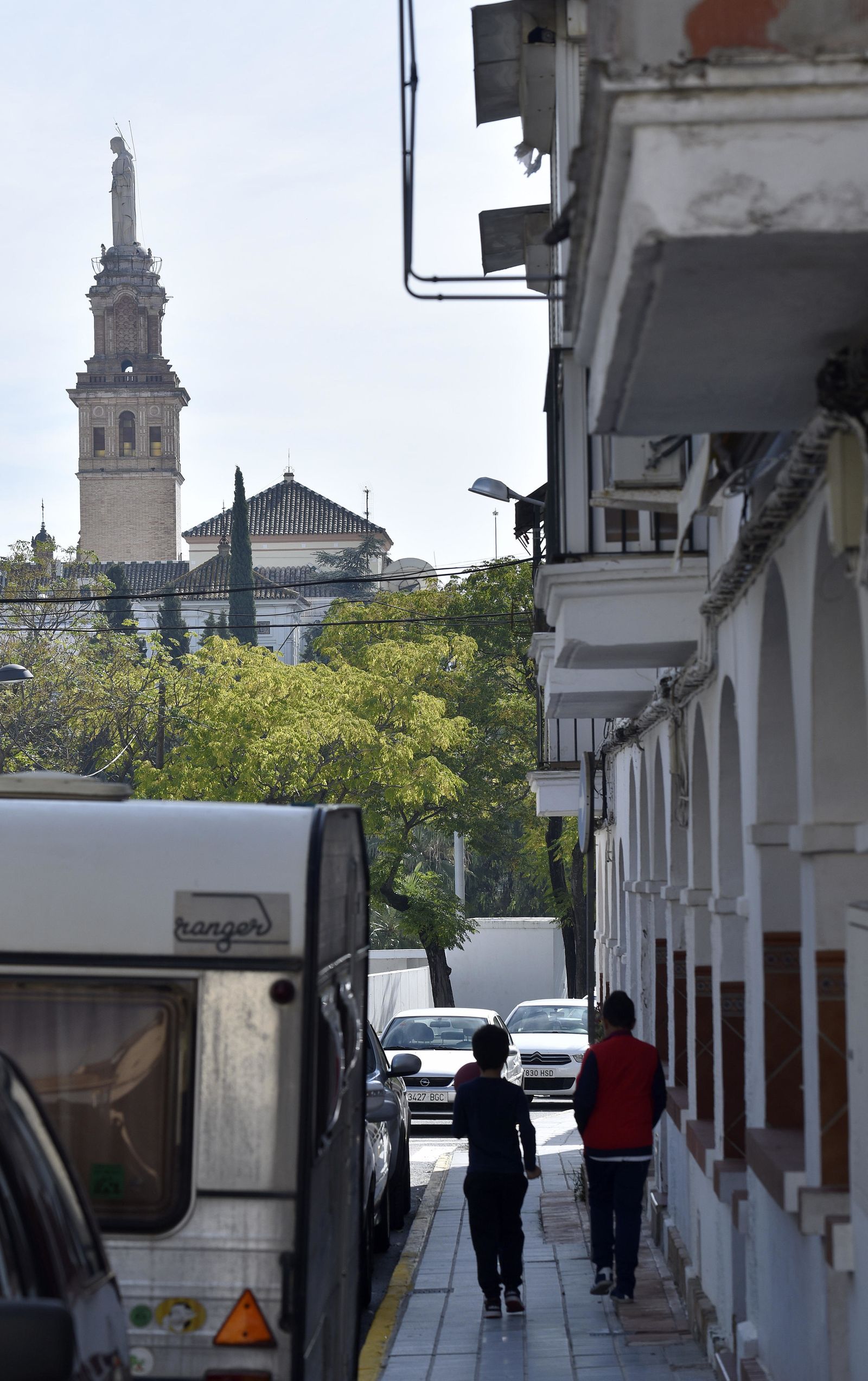 La barriada de El Monumento, en imágenes