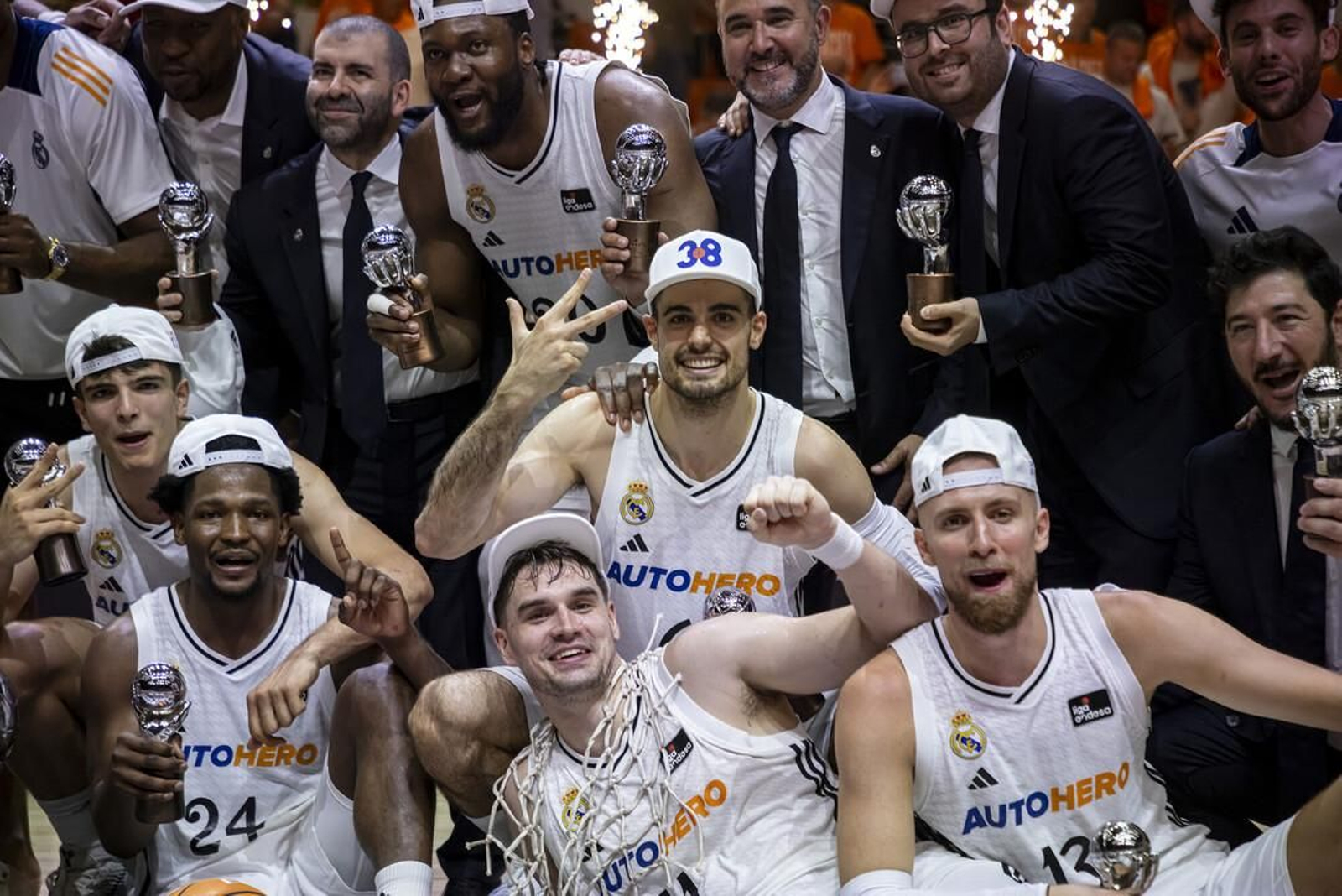 Las fotos del título del Real Madrid en baloncesto